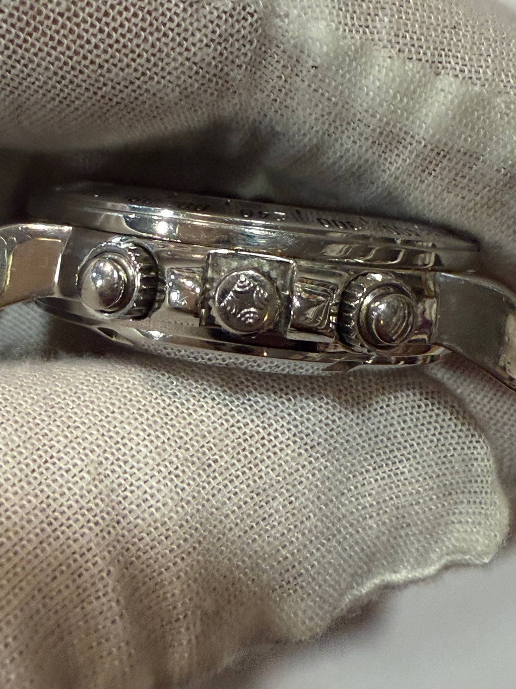 Zenith El Primero Rainbow – 40mm Stainless Steel Case (For Cal. 400) – Crown Damaged ref 01/020461 400