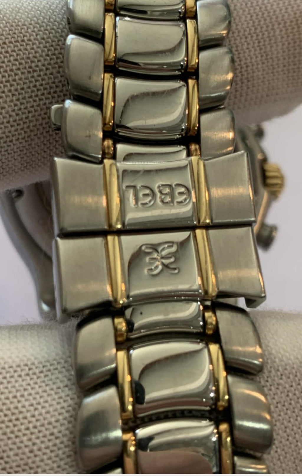 Pre-Owend. EBEL 1911 Automatic Chronograph. Case gold & steel. Cal 137. 👌⌚