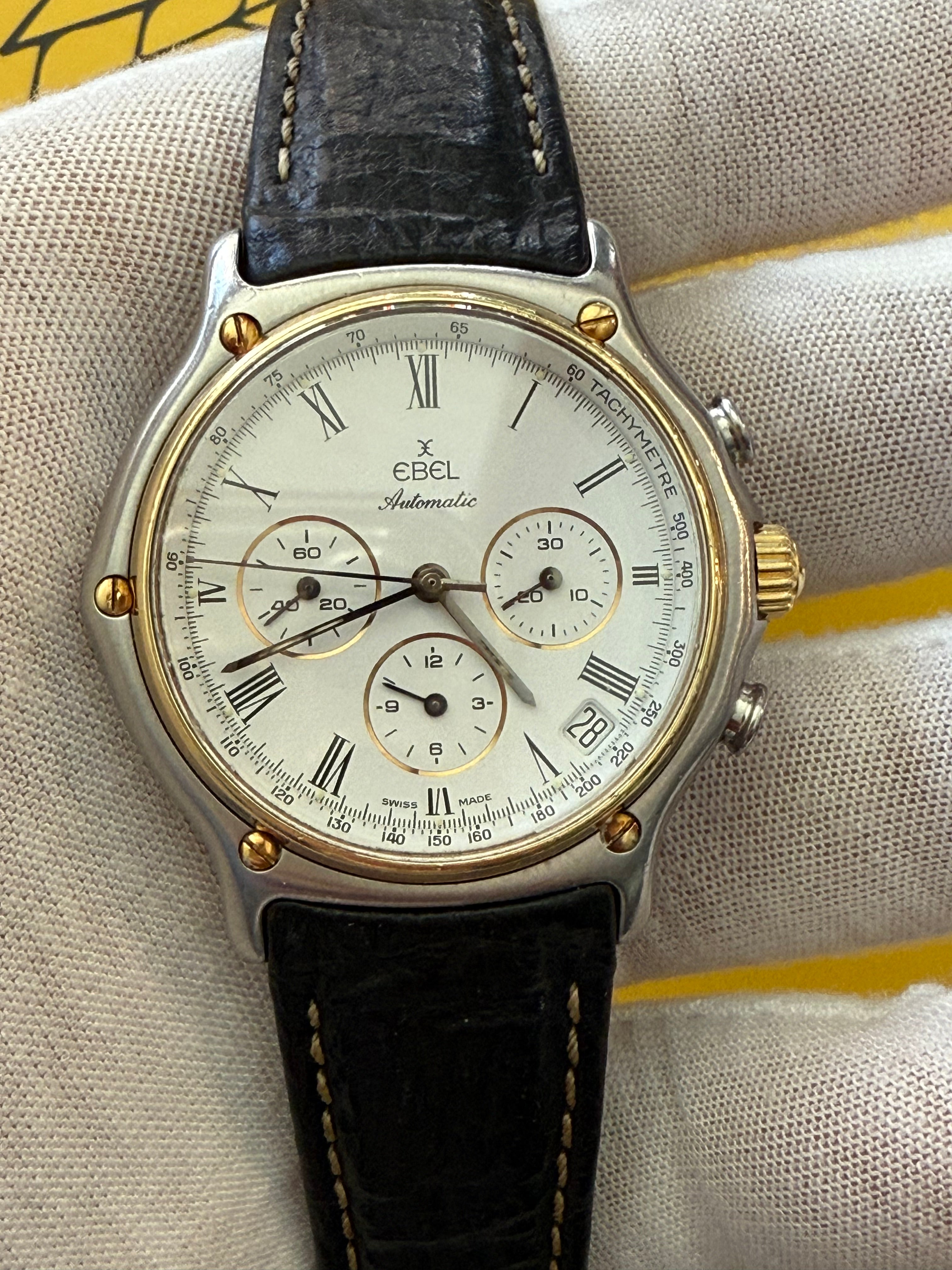 Pre-Owned. EL Primero. Chronograph Automatic. Case gold & steel. 👌⌚