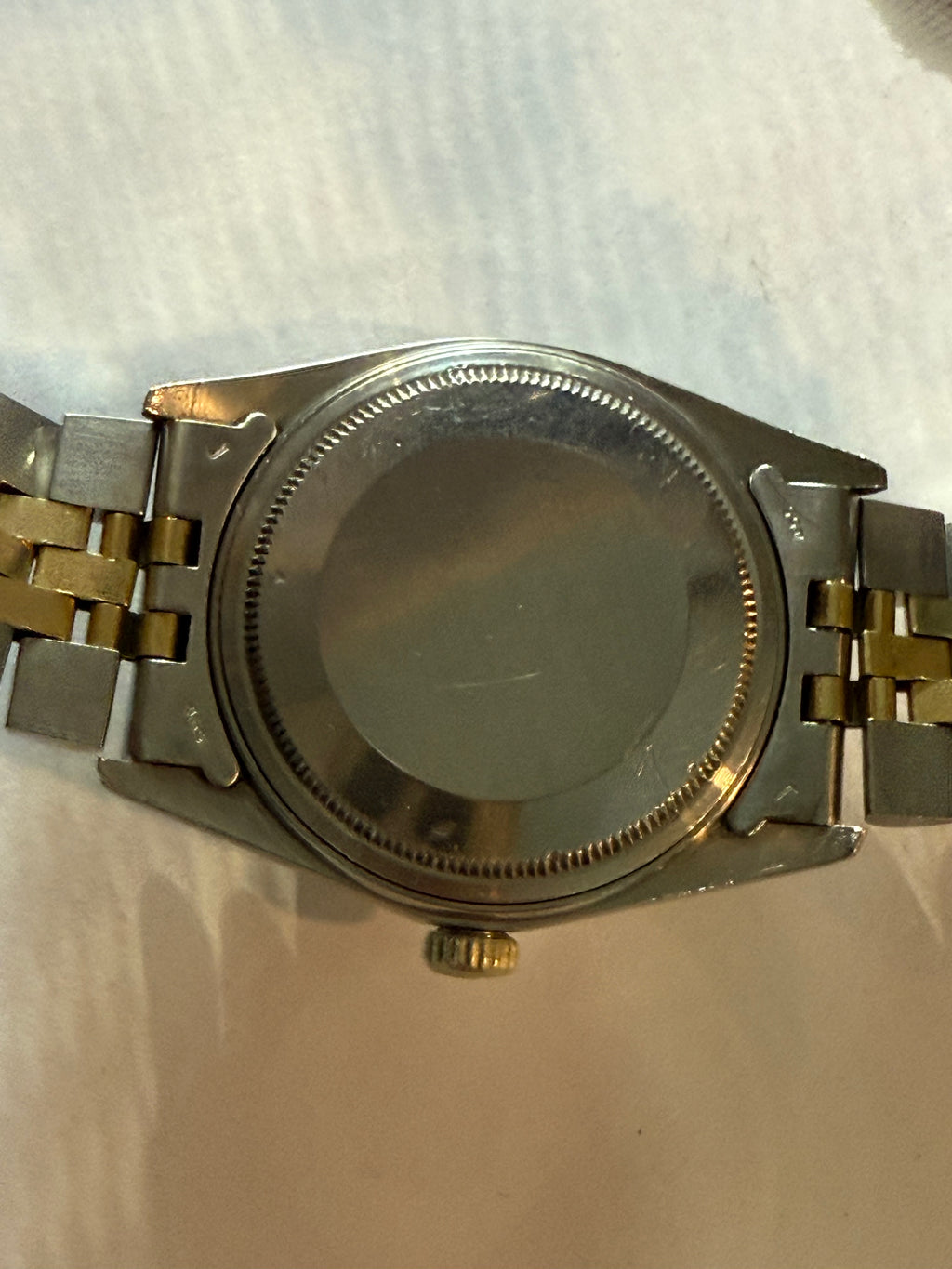 Pre-Oned. Rolex Datejust 16013 – 36mm Steel & 18k Yellow Gold – Automatic 👌⌚