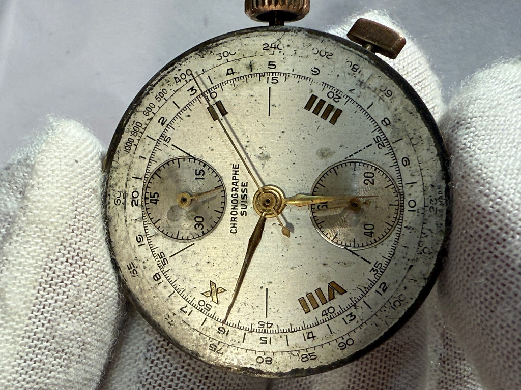 Venus Movement cal 175.Vintage Chronograph – Fully Serviced – work Condition