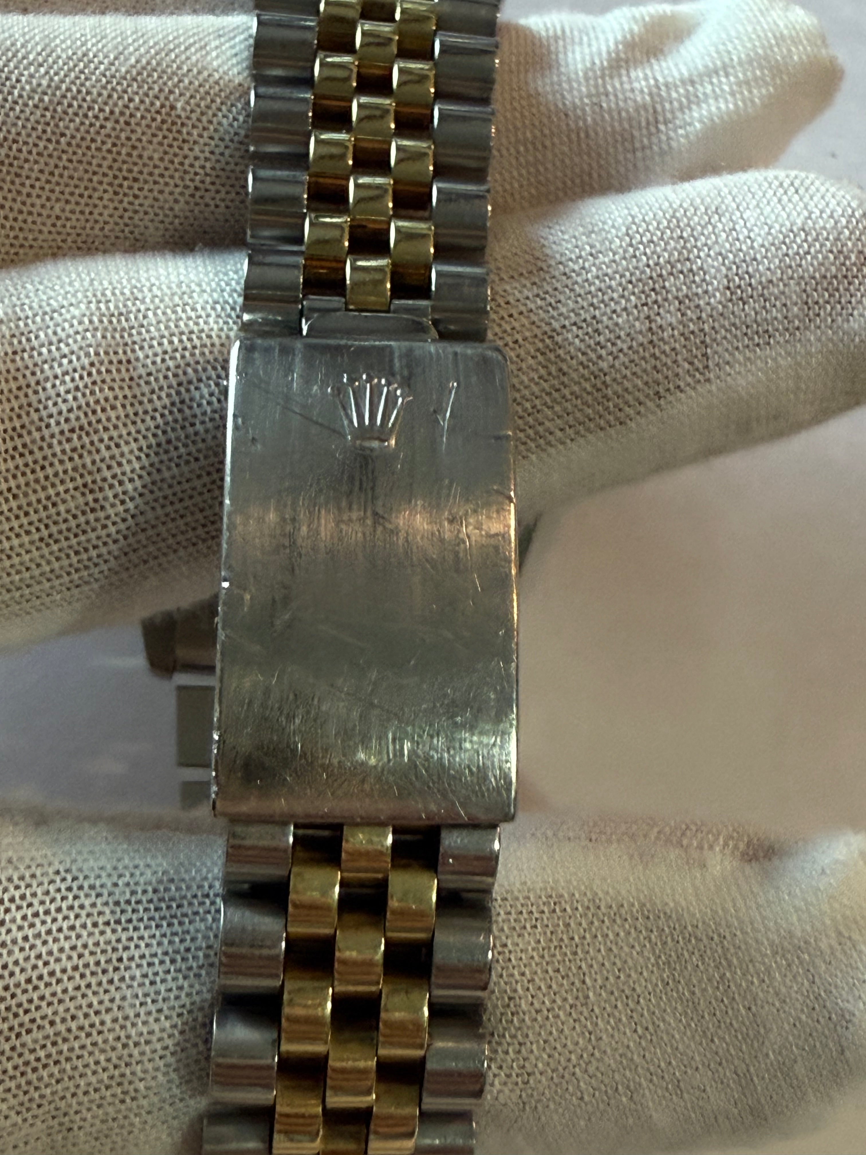 Pre-Oned. Rolex Datejust 16013 – 36mm Steel & 18k Yellow Gold – Automatic 👌⌚