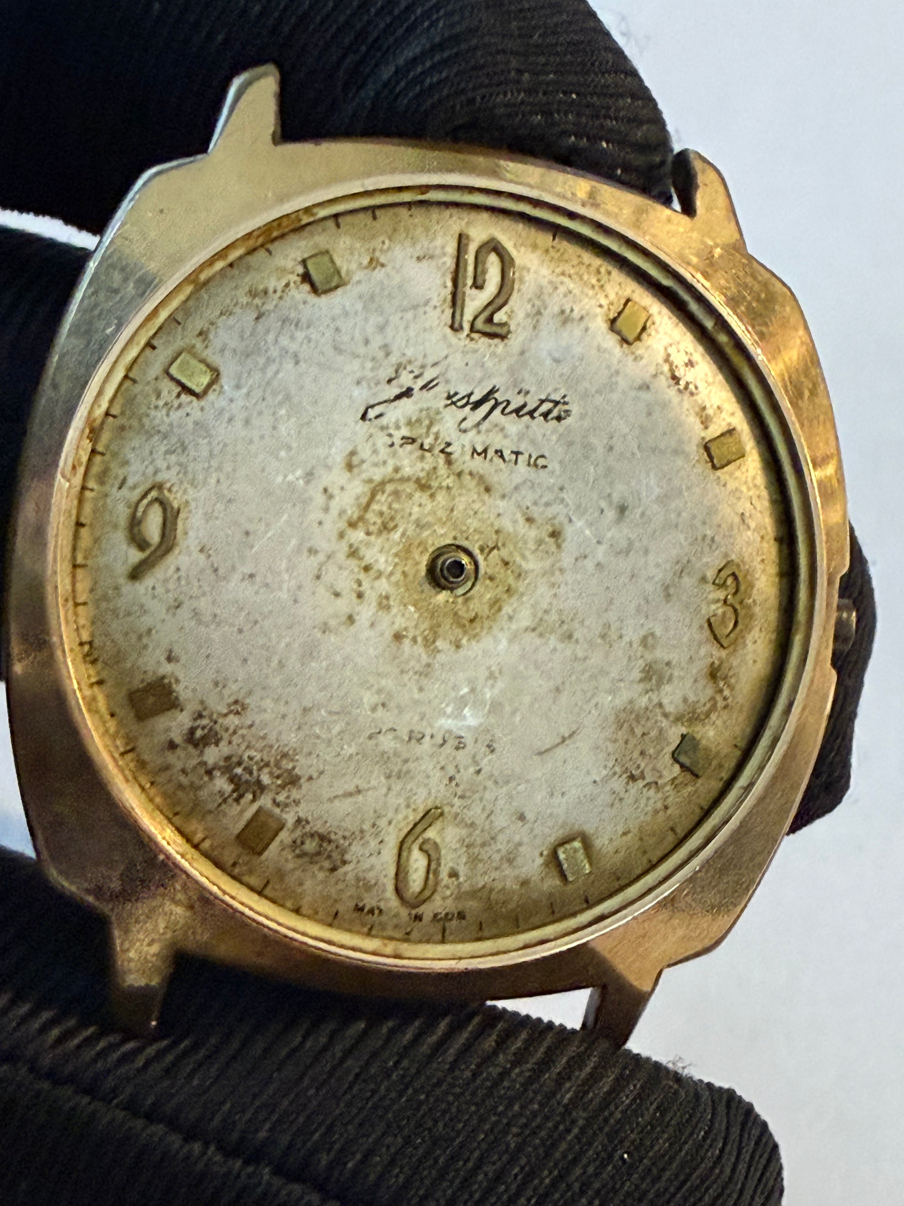 Gub Glashute For Part & Repair. ref 452099. Cal 74