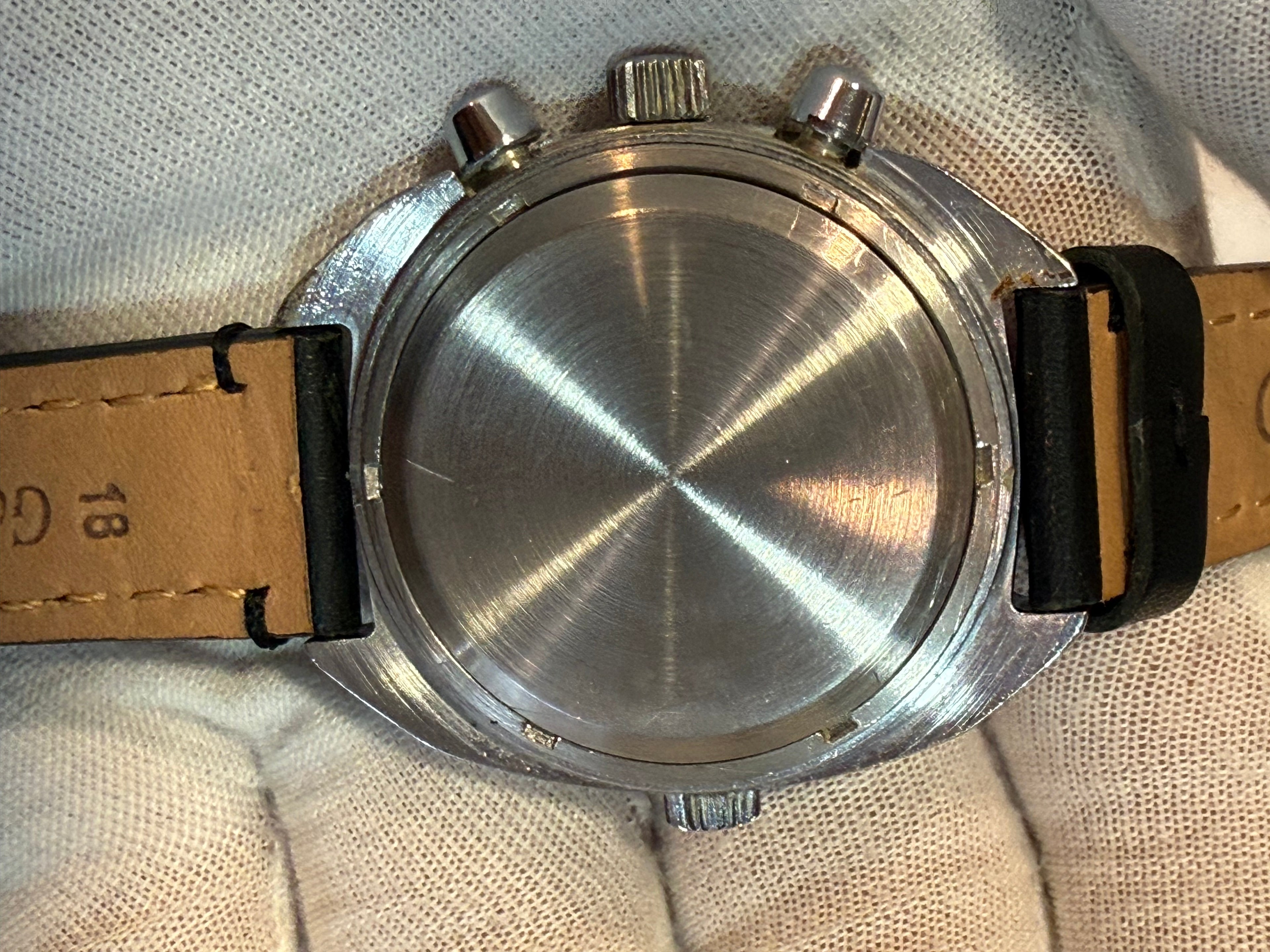 Poljot 3133 Vintage Chronograph – 40mm Steel Case – USSR Mechanical Watch