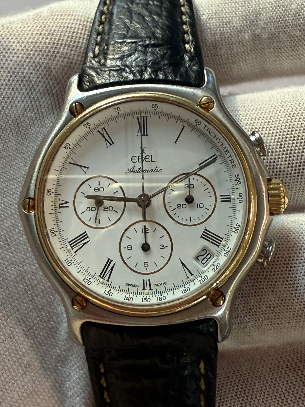 Pre-Owned. EL Primero. Chronograph Automatic. Case gold & steel. 👌⌚