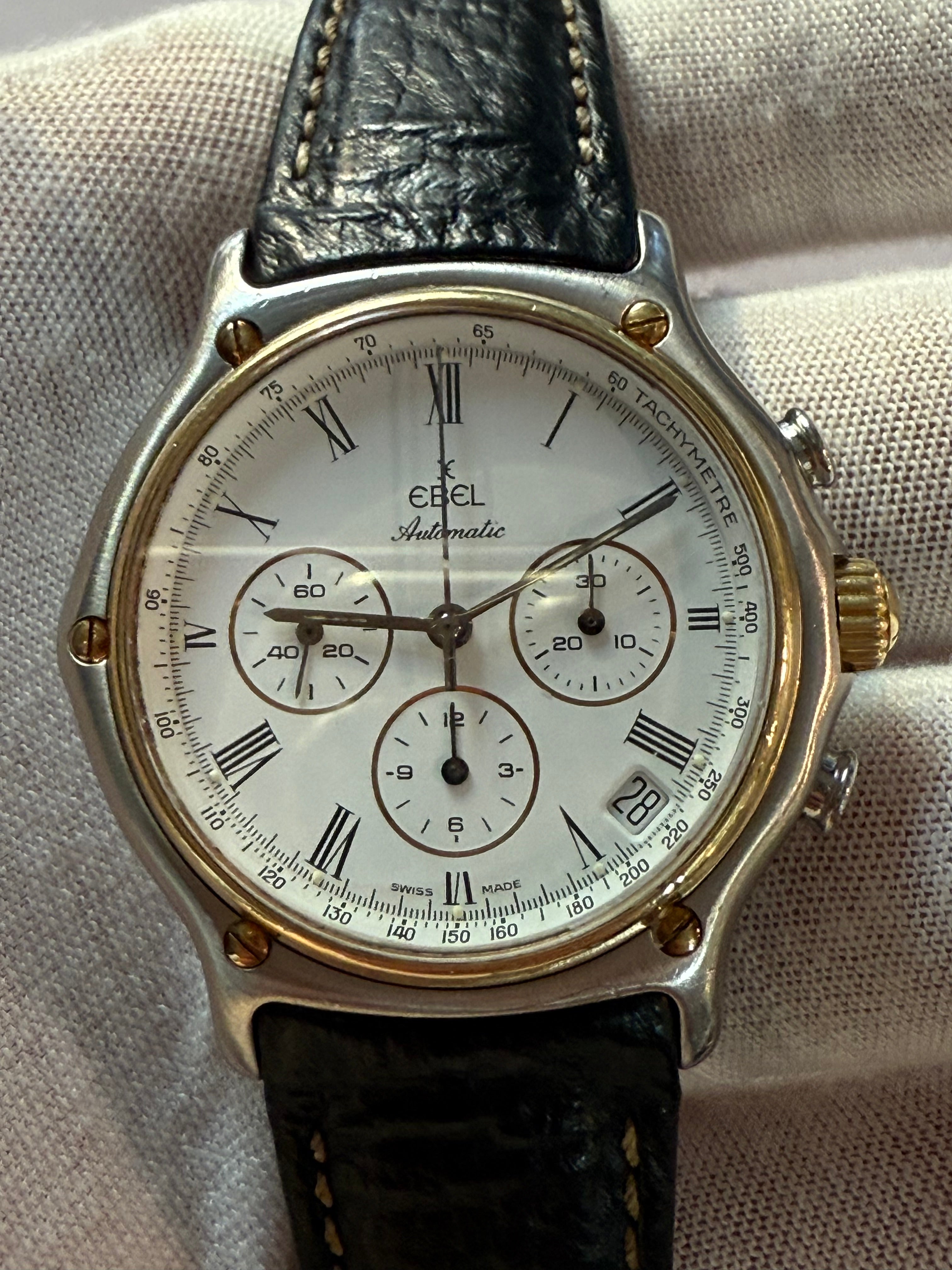 Pre-Owned. EL Primero. Chronograph Automatic. Case gold & steel. 👌⌚