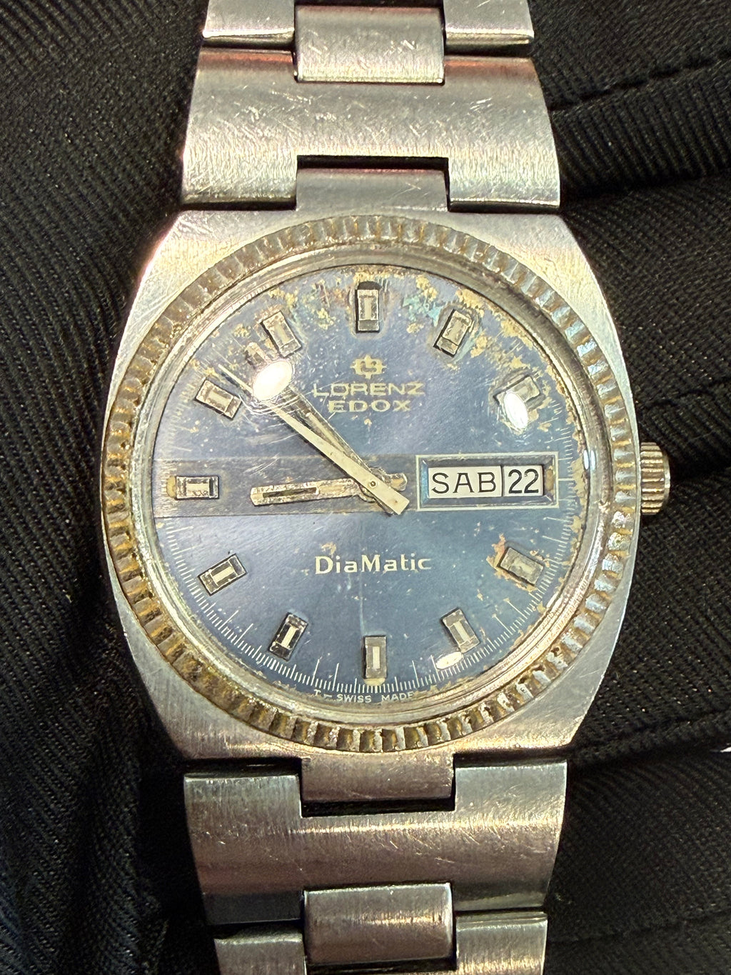 Lorenz Edox Dia Matic. Automatic cal 2780 1. Ref 200261