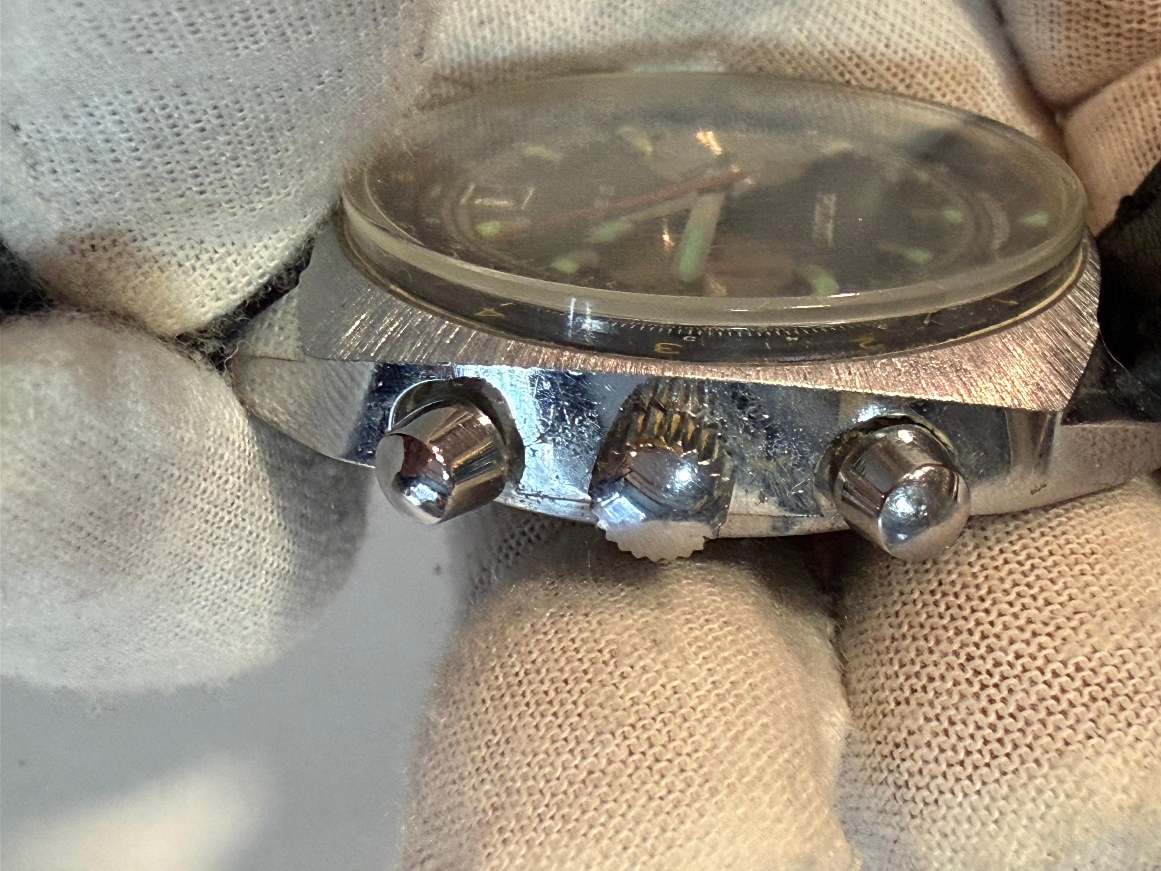 Poljot 3133 Vintage Chronograph – 40mm Steel Case – USSR Mechanical Watch