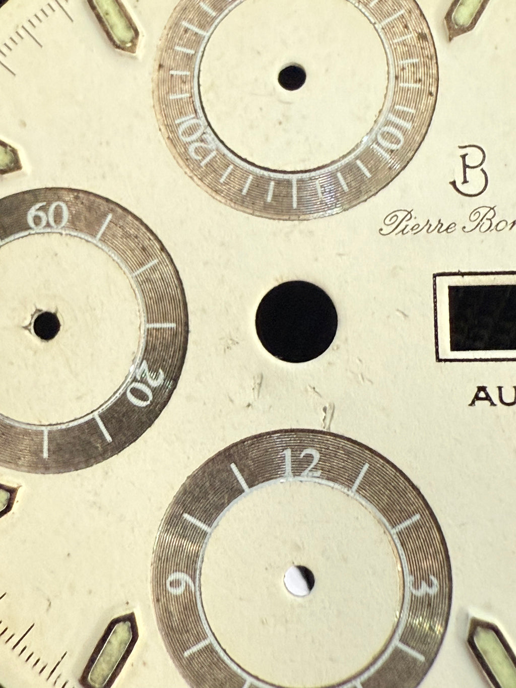 Case Pierre Bonneti Chronograph. For Moviment cal 7750. Ref n.211