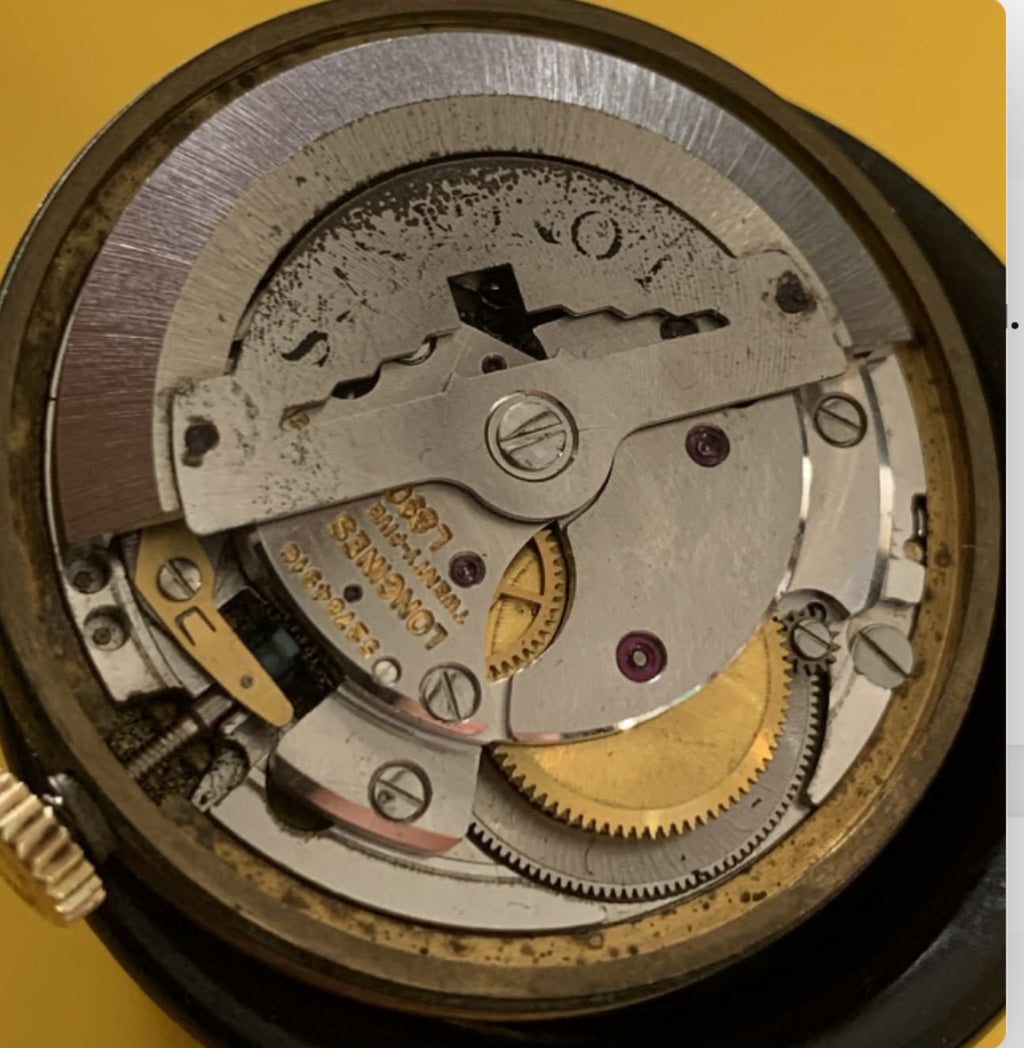 Longines Automatic Movement L8902 – Complete Set (Dial, Hands & Crown)