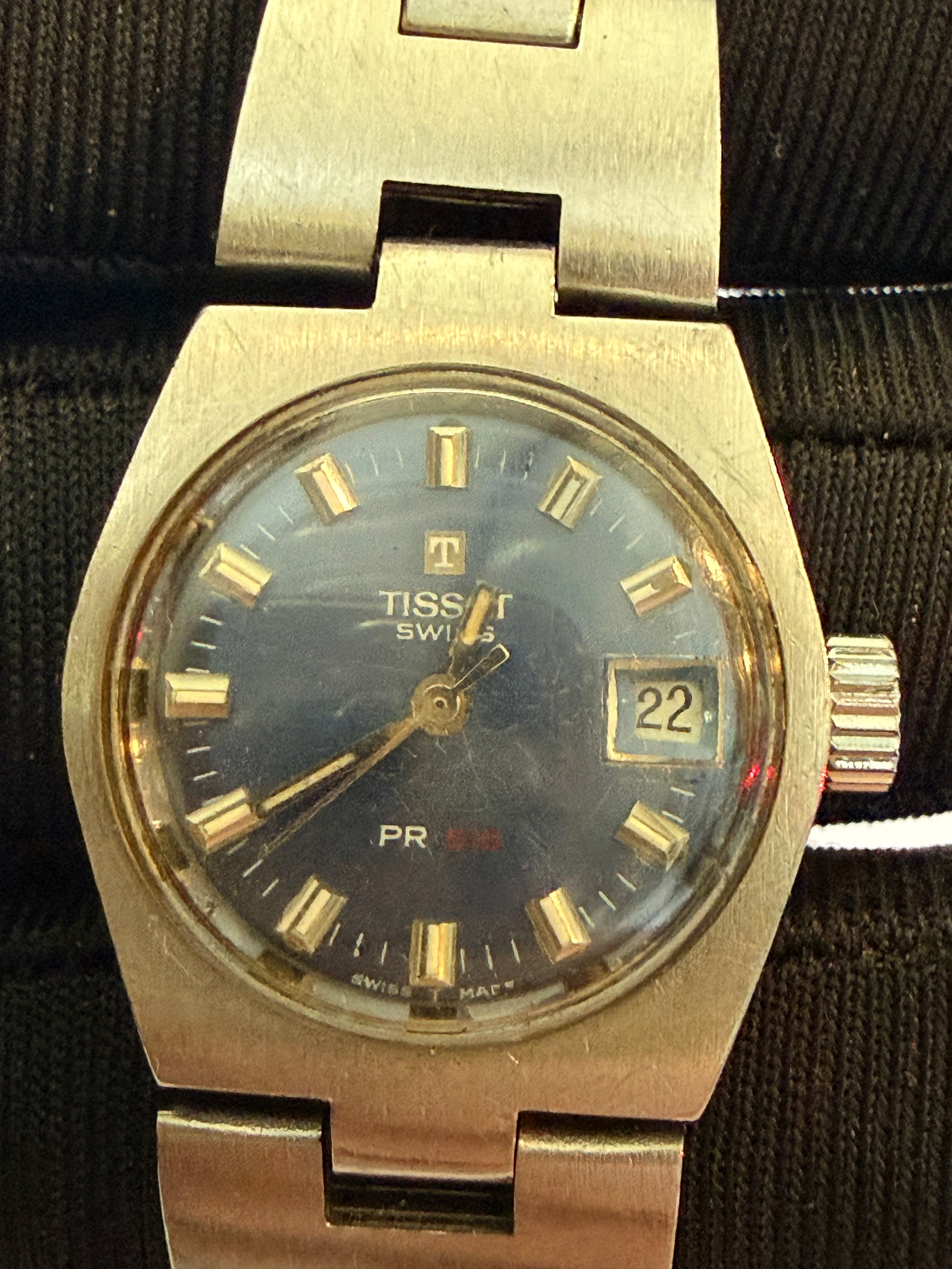 Tissot  for women PR 516. Cal 742. Manual with date, yers 1970