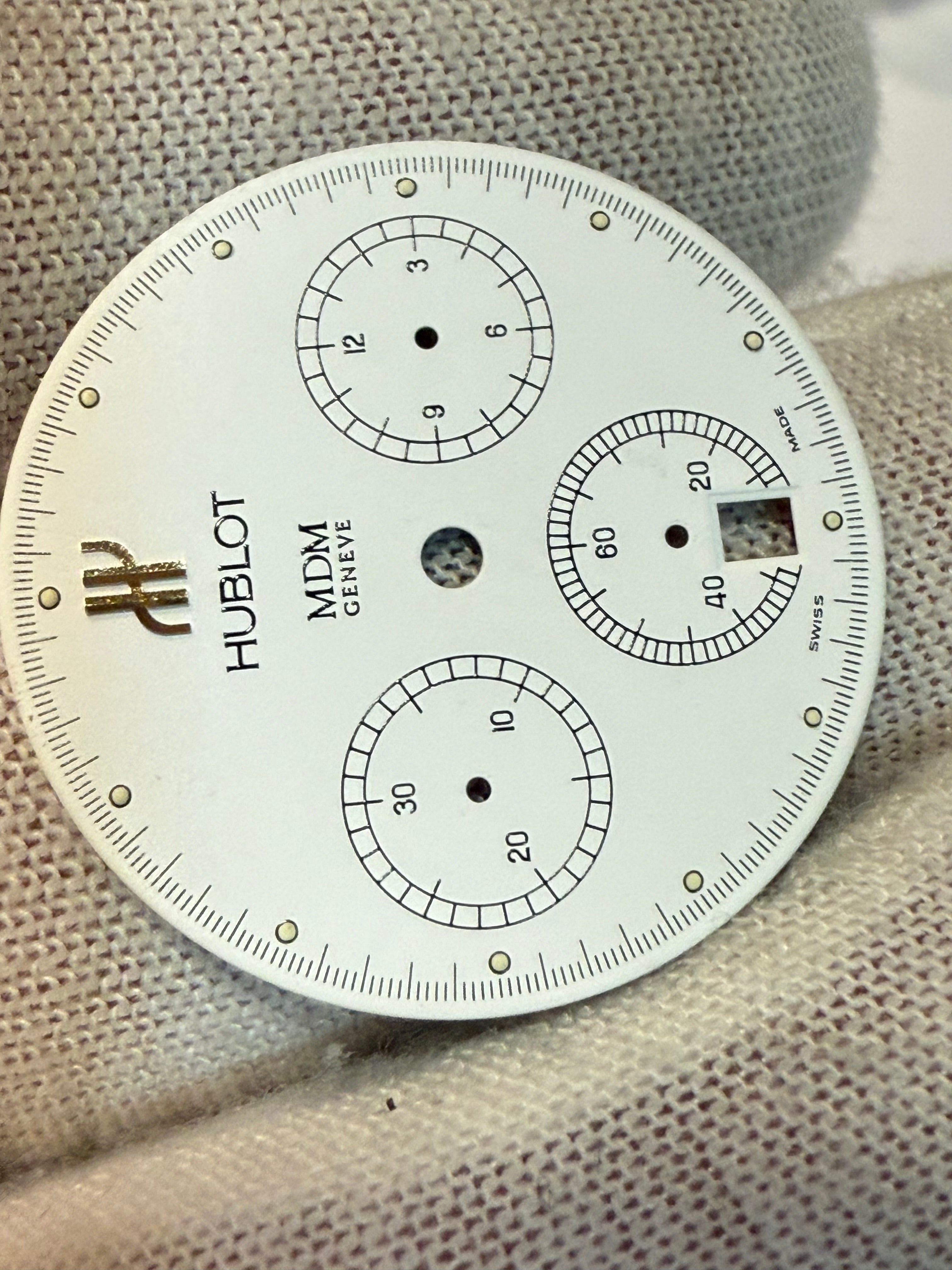 Hublot MDM Geneve – Original Dial for Caliber 1270Condition: Excellent – no marks, no scratches