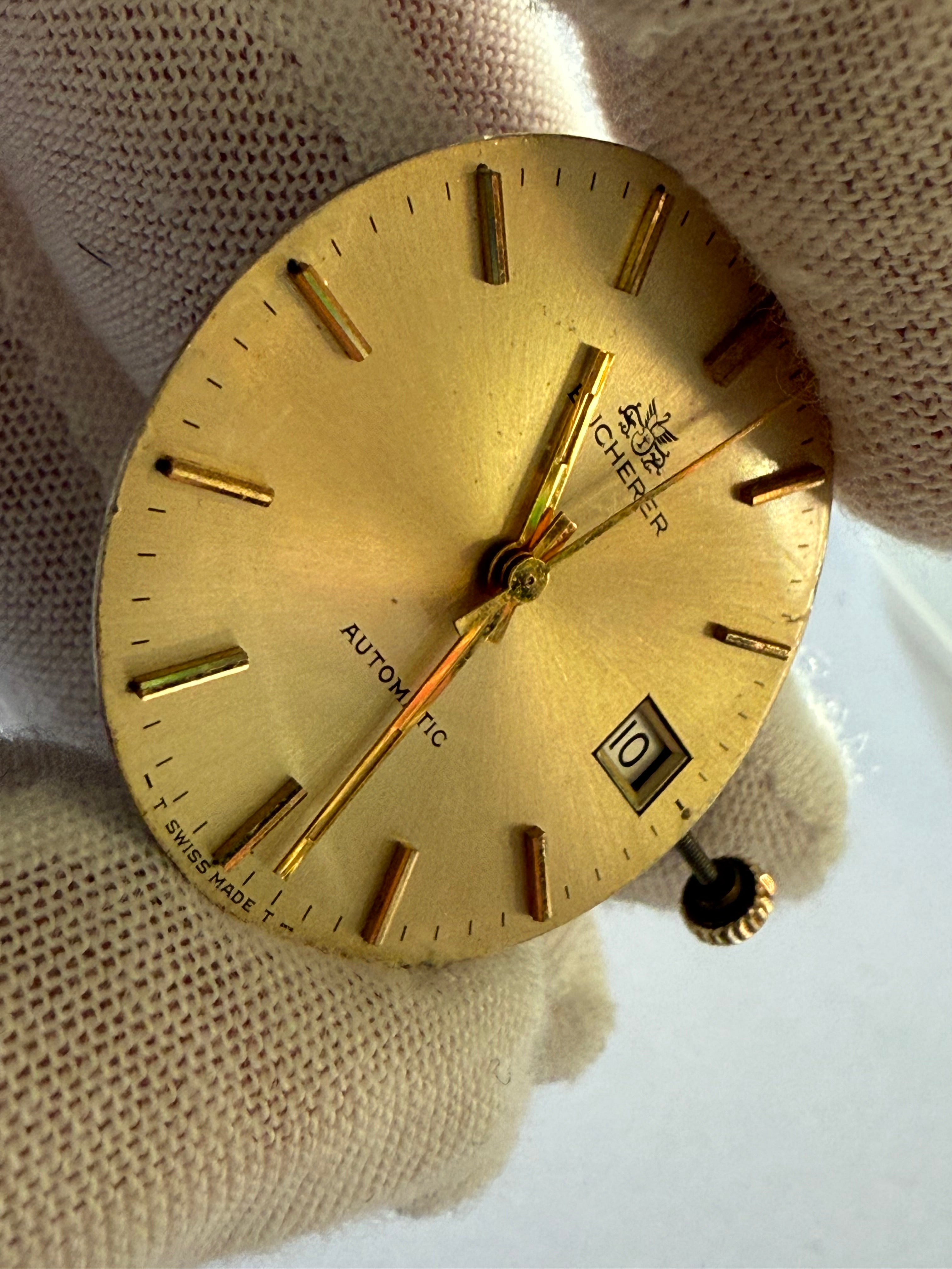 Bucherer Automatic Watch ETA 2824 • 25 Jewels • Swiss Made • Serviced • Excellent Condition