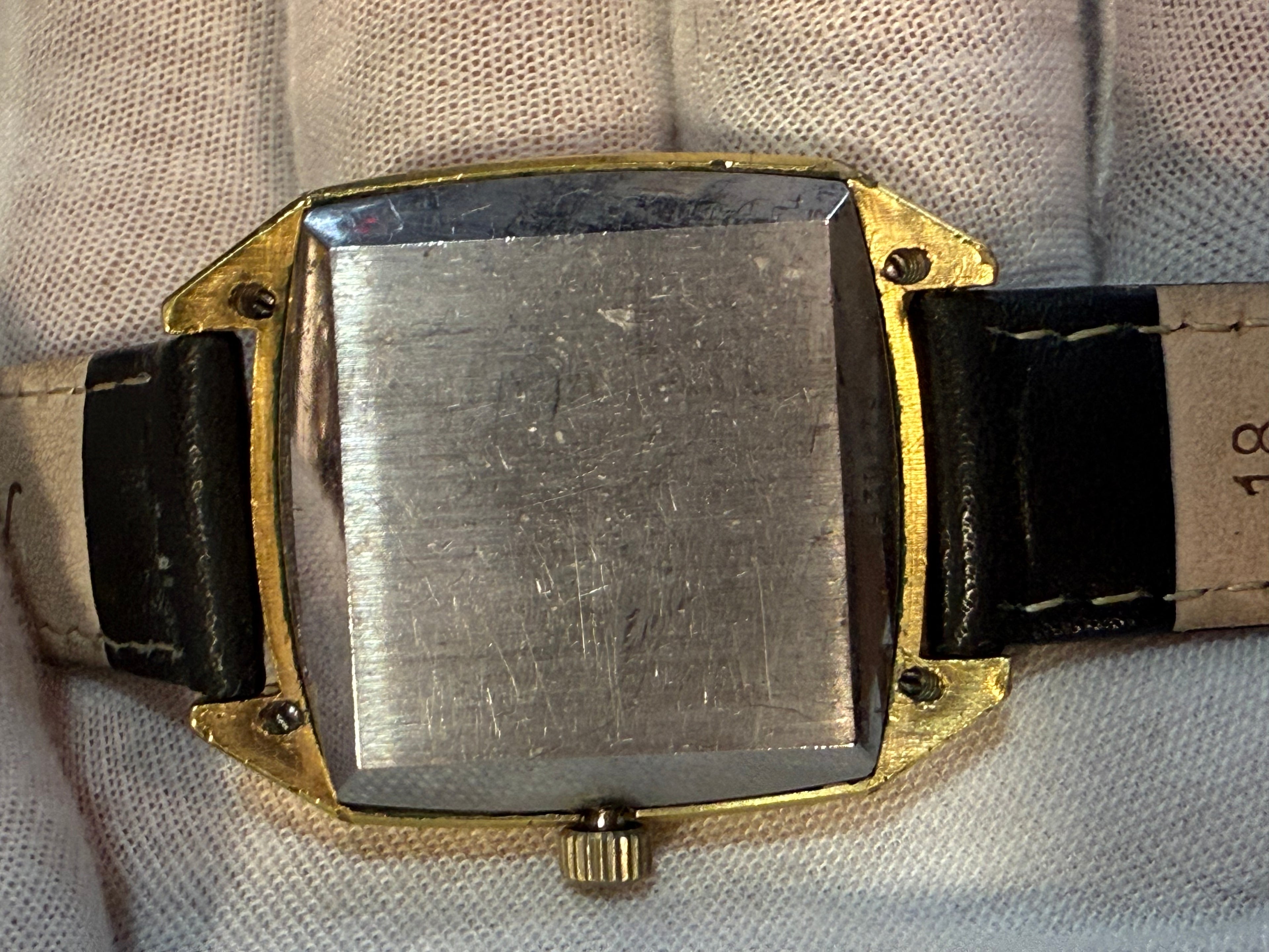 Zenith Respirator x ref SC 6787-1 . Vintage Swiss Automatic Watch, Day/Date, Gold-Tone Case (Serviced)