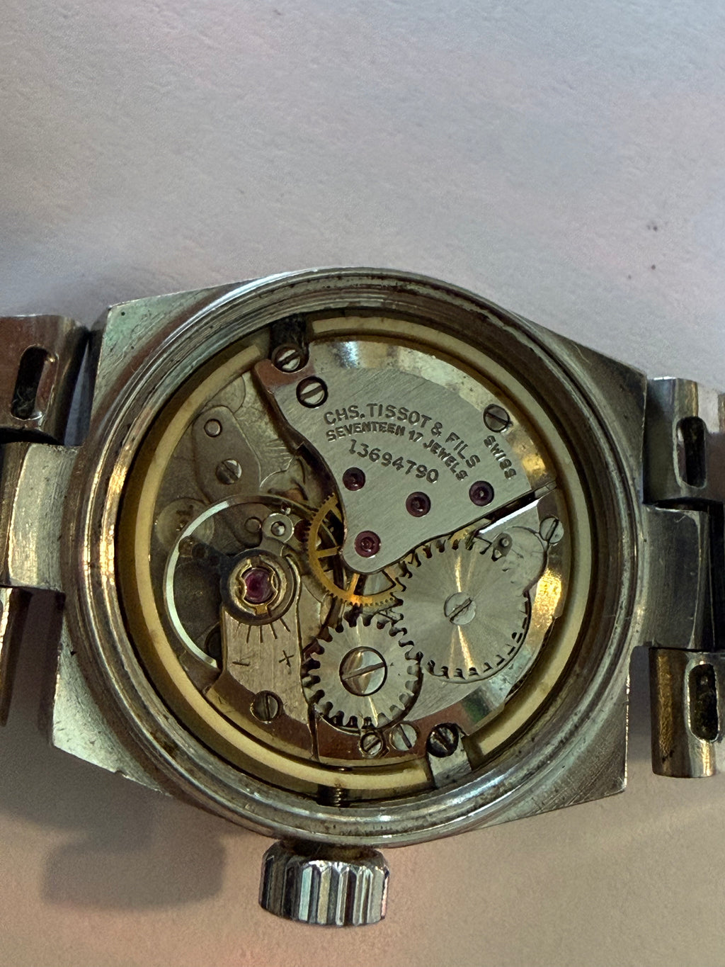 Tissot  for women PR 516. Cal 742. Manual with date, yers 1970