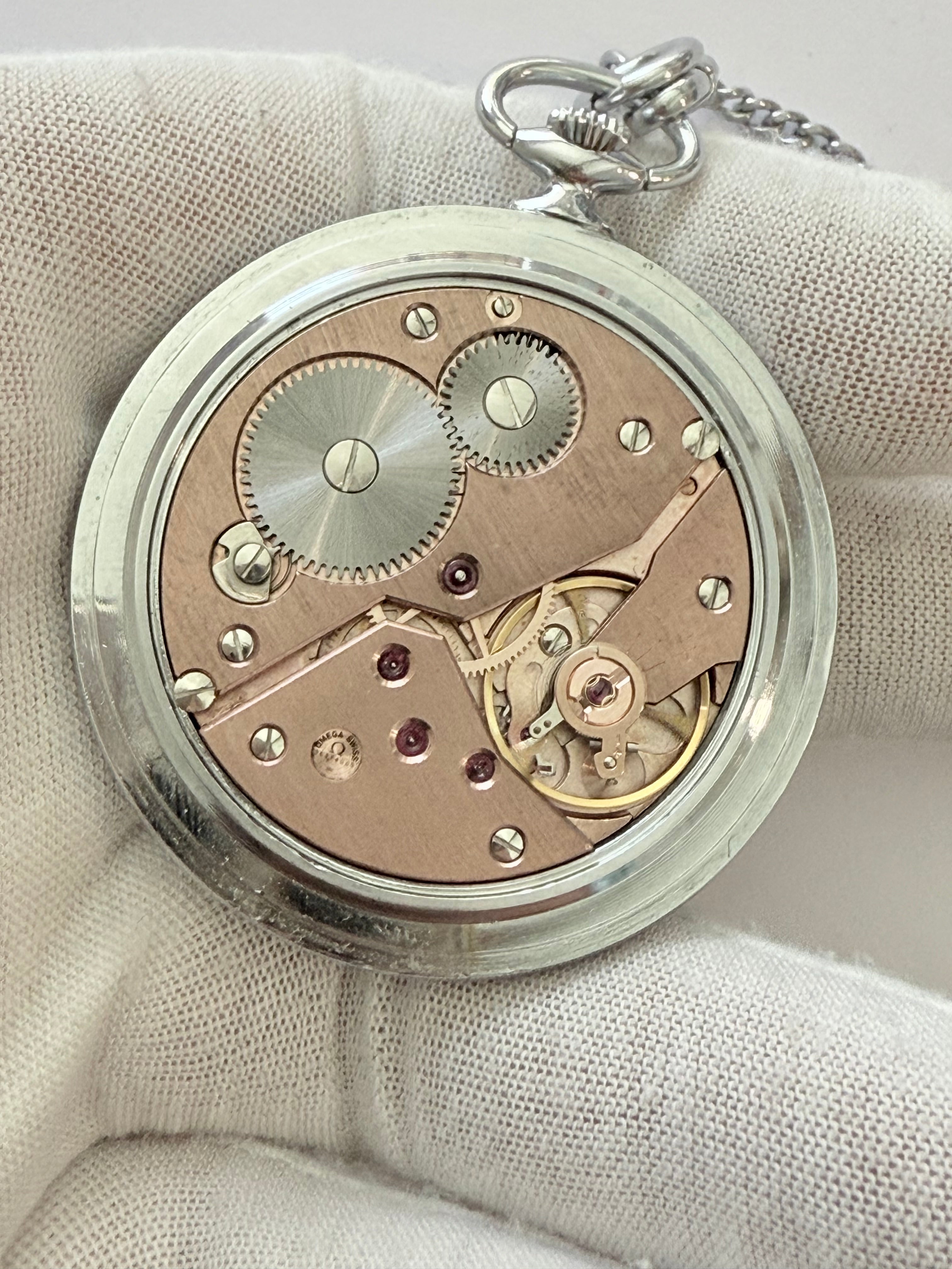 Omega-Pocket-case-48mm-yers 1990-Perfet Conditon. Work Perfect. Ref 1211740