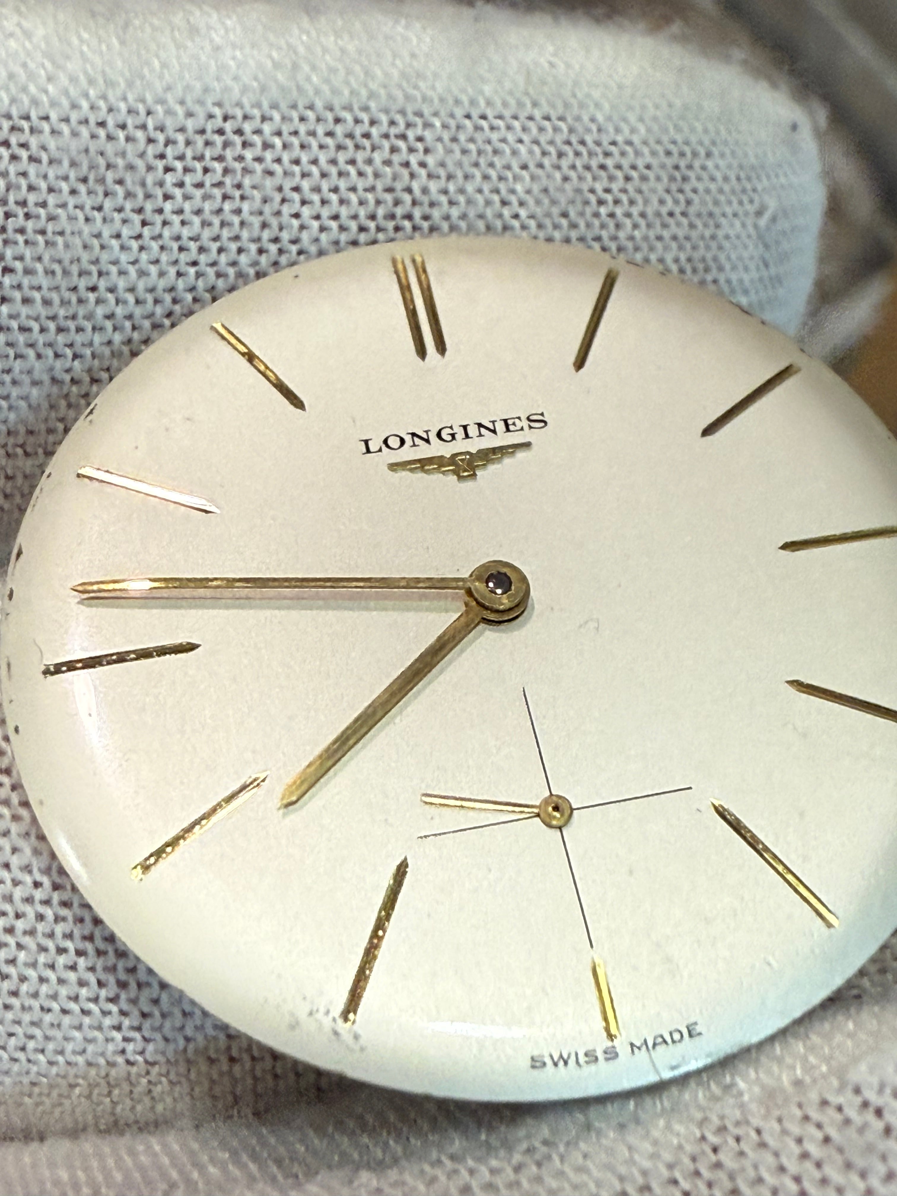Vintage Longines Caliber 30L – Manual Wind Movement with Original Dial (c. 1958–1959)