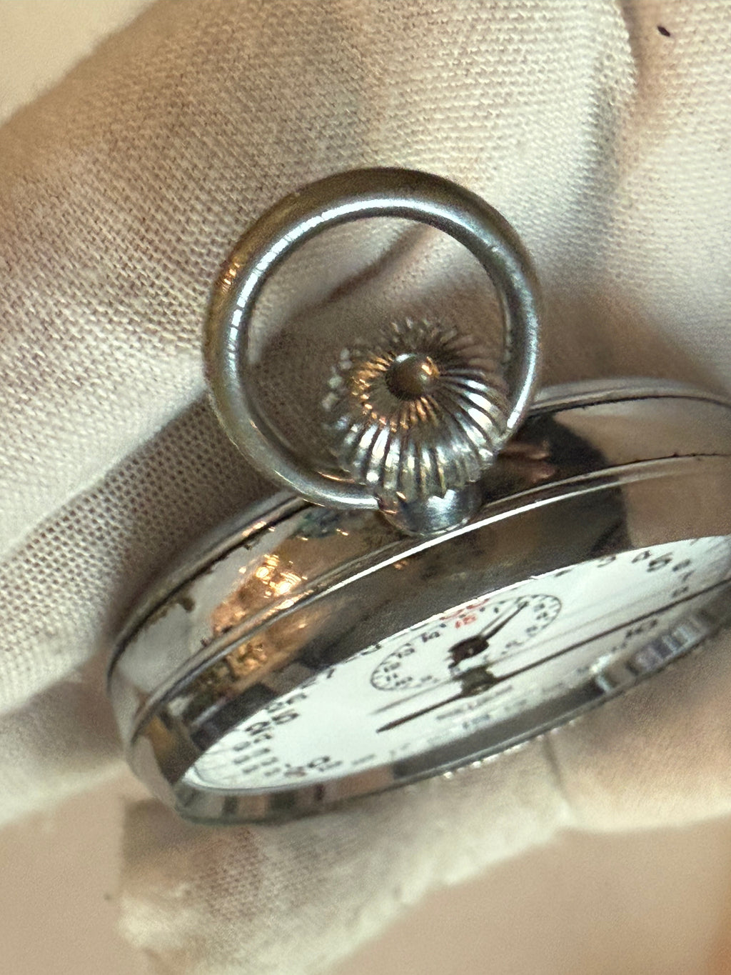 ⏱️ Pocket Chronometer Heuer Vintage Swiss Timepiece – Ref. 818665. Case 51mm