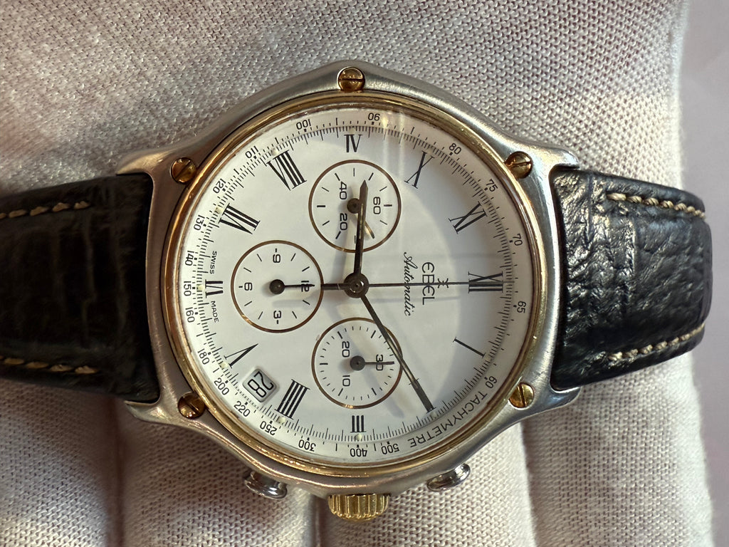 Pre-Owned. EL Primero. Chronograph Automatic. Case gold & steel. 👌⌚