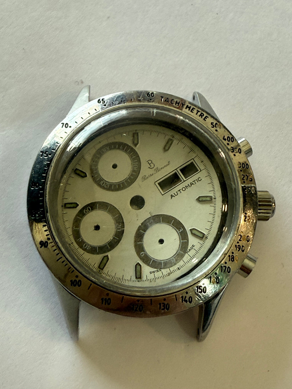Case Pierre Bonneti Chronograph. For Moviment cal 7750. Ref n.211