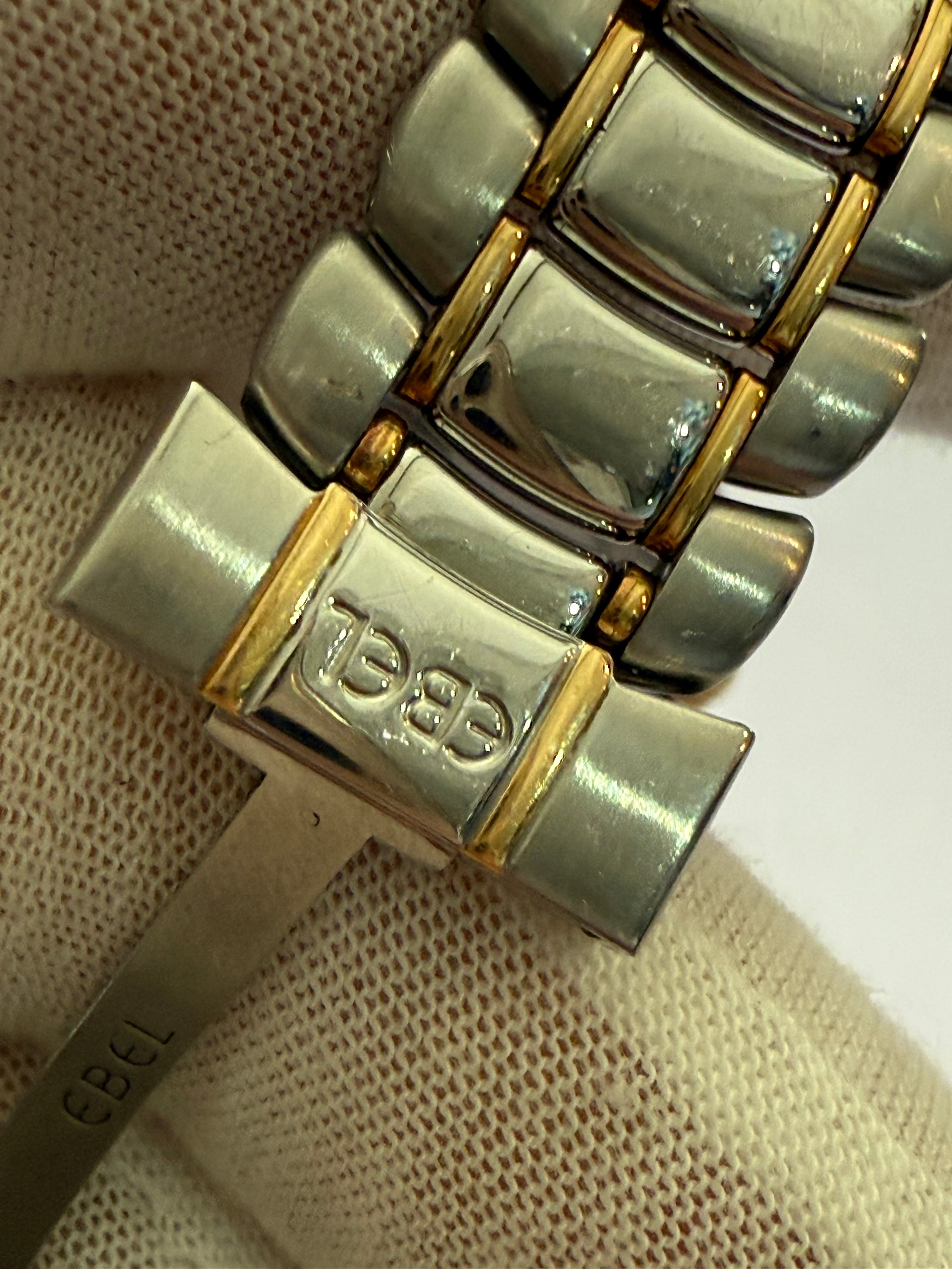 Pre-Owend. EBEL 1911 Automatic Chronograph. Case gold & steel. Cal 137. 👌⌚