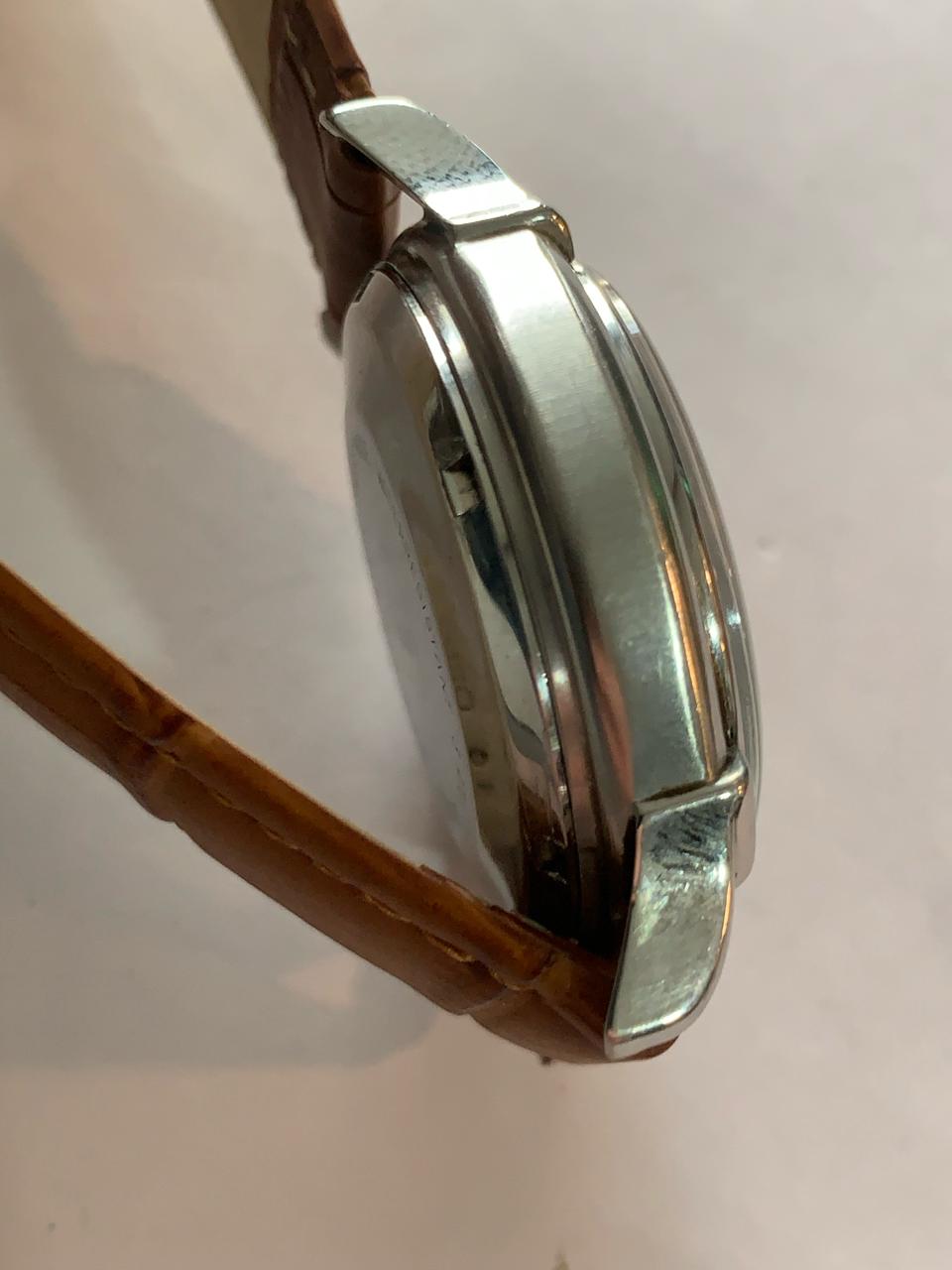 Oris Pilot Chronograph Ref 7397. Case 37mm. Quickset Date. Cal 7750. Yers 1980.