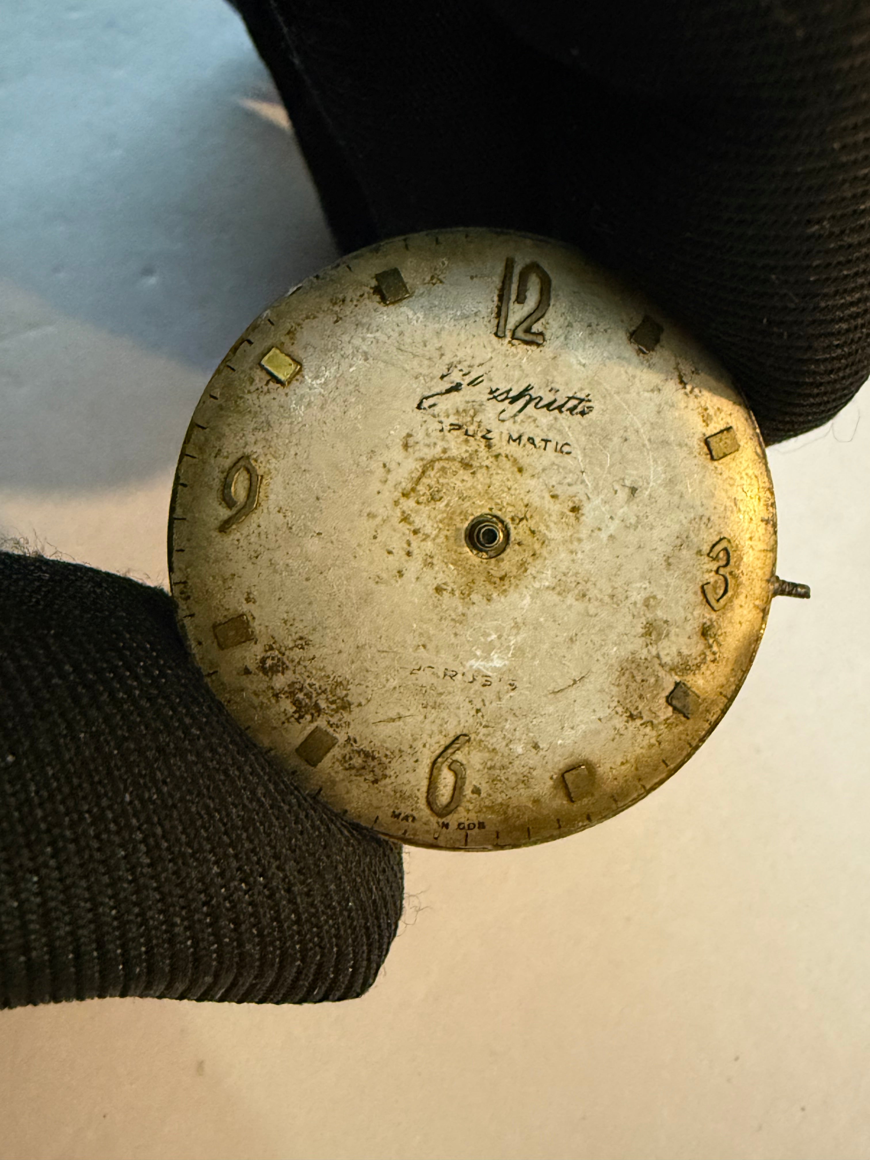 Gub Glashute For Part & Repair. ref 452099. Cal 74