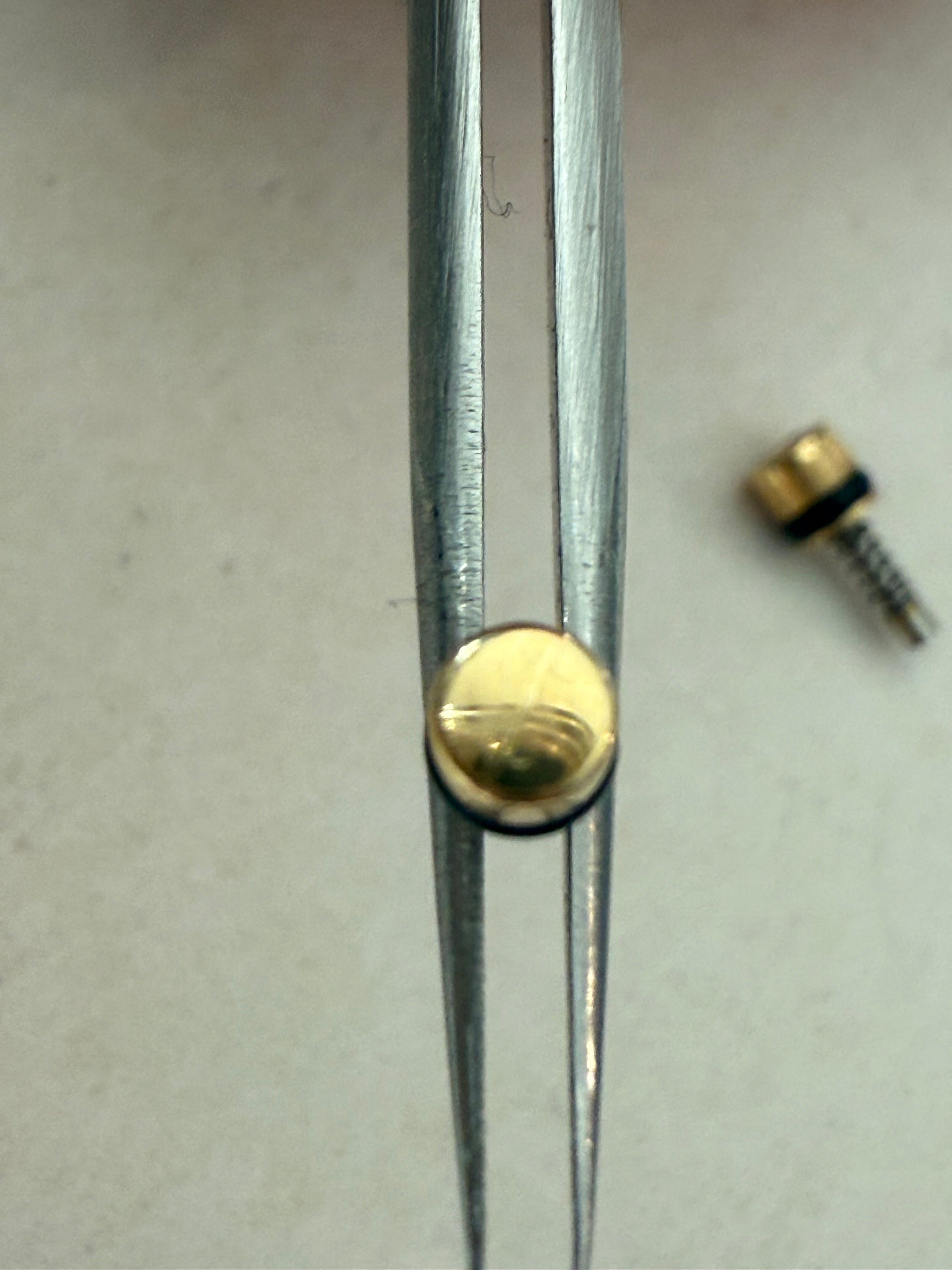 Chronograph Pushers (Set of 2) for Zenith El Primero – Ref. 95.0102.418 (Gold Tone)