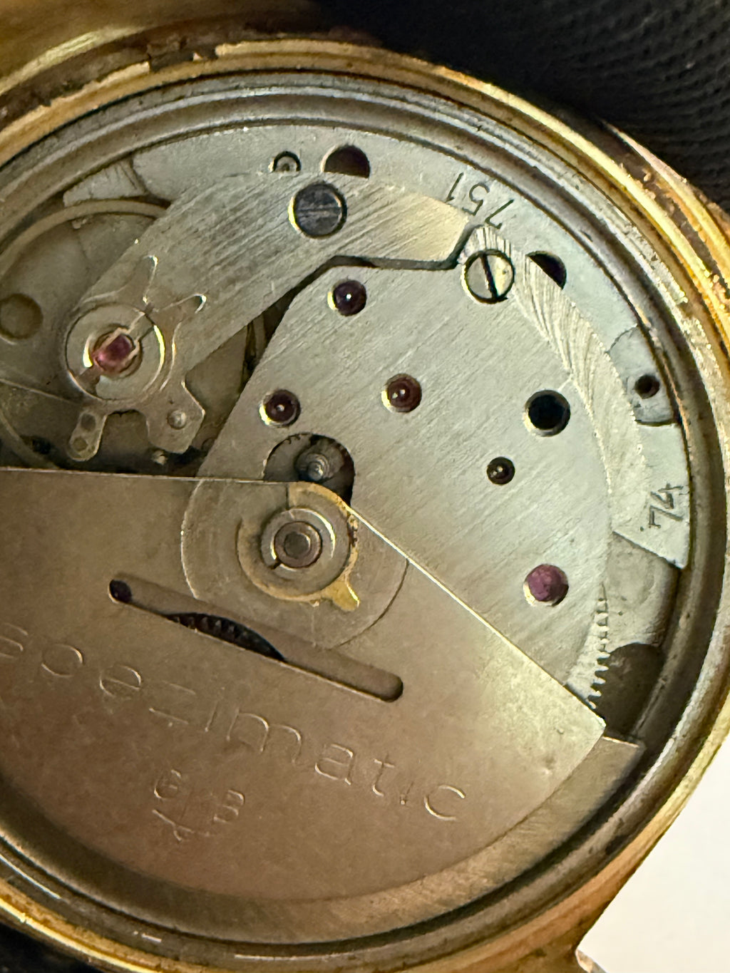 Gub Glashute For Part & Repair. ref 452099. Cal 74