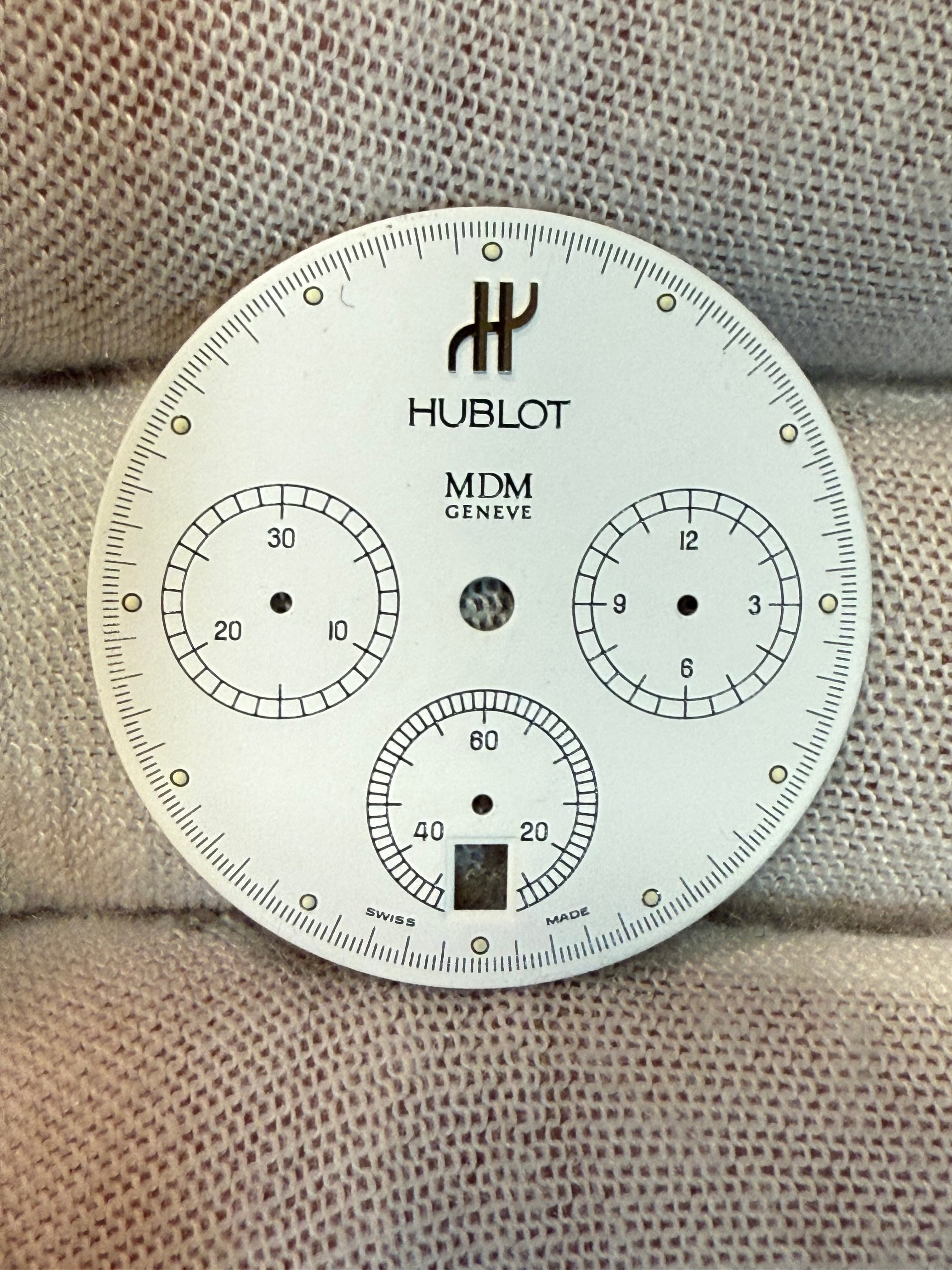 Hublot MDM Geneve – Original Dial for Caliber 1270Condition: Excellent – no marks, no scratches