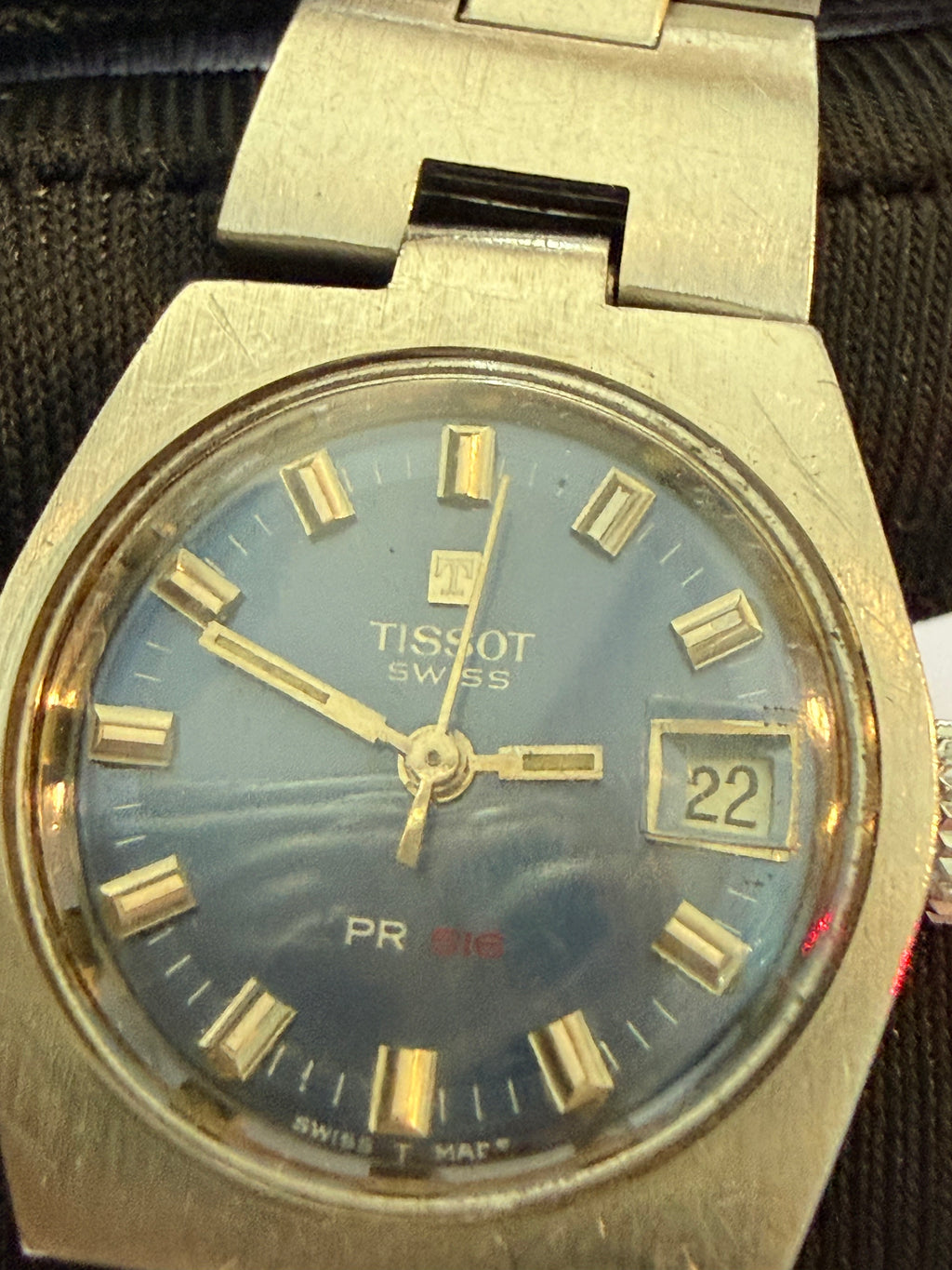 Tissot  for women PR 516. Cal 742. Manual with date, yers 1970