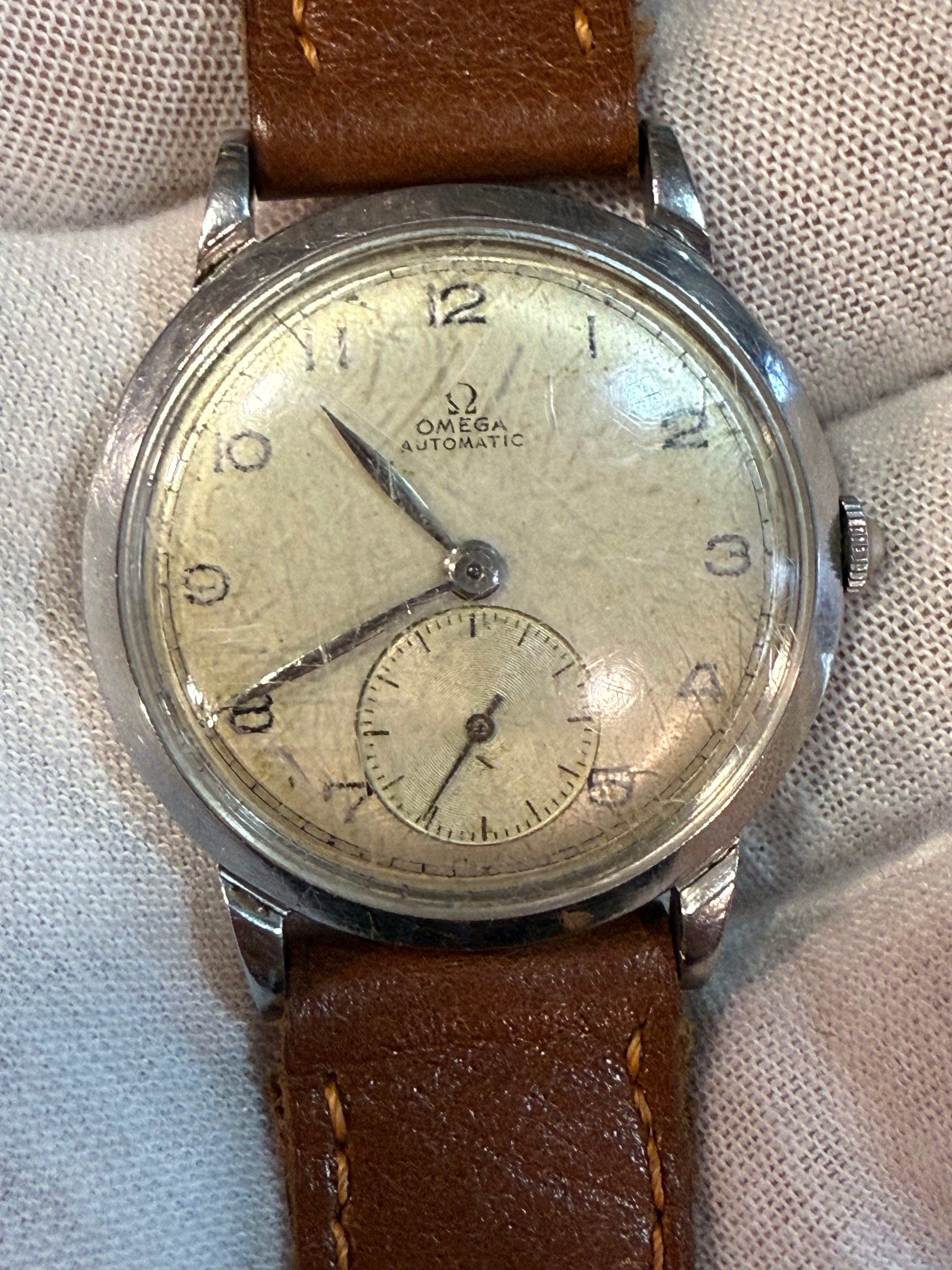 Omega Automatic vintage – 2402-2  1045924. Serviced, Fully Working), 32.5mm