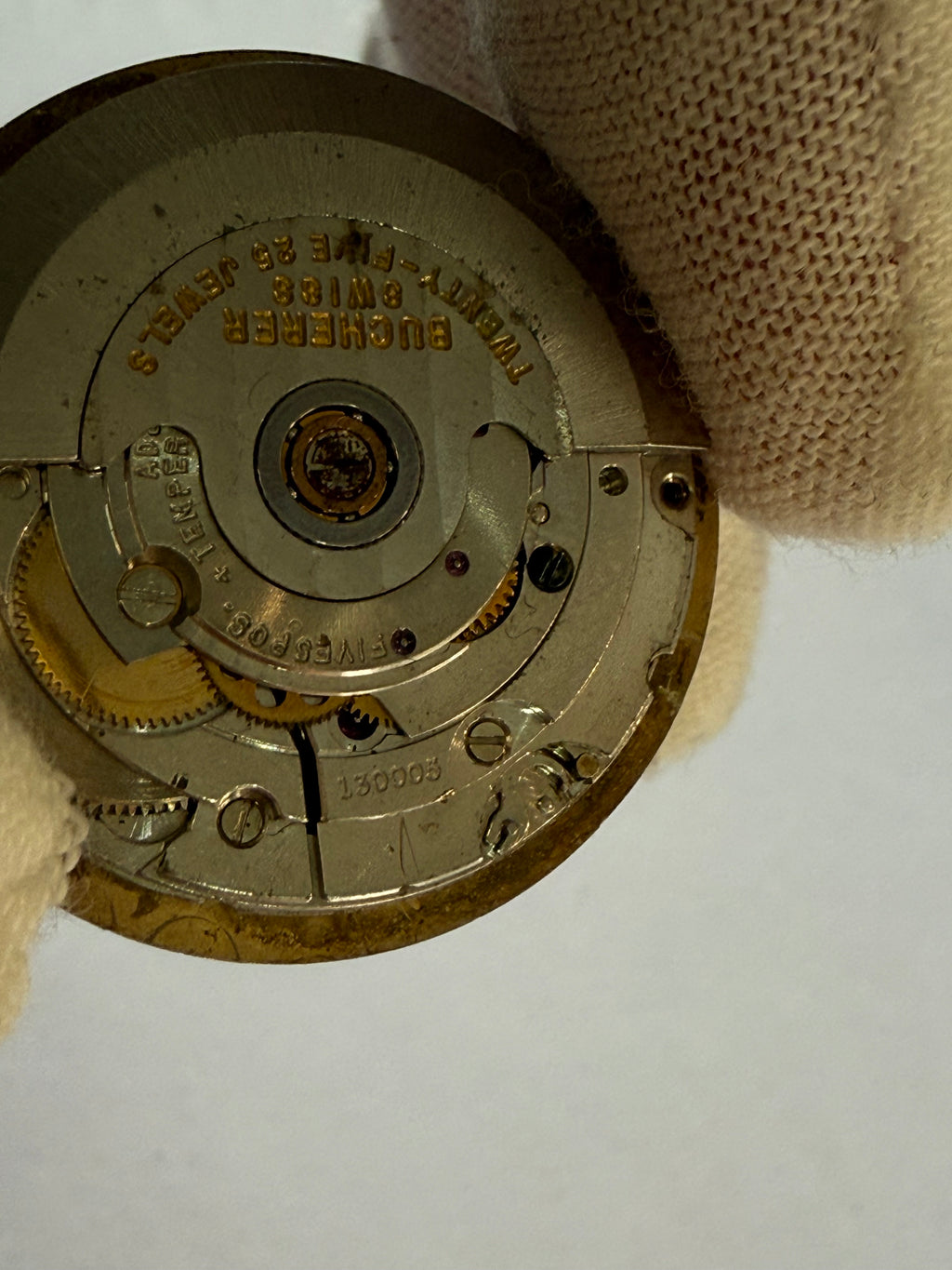 Bucherer Automatic Watch ETA 2824 • 25 Jewels • Swiss Made • Serviced • Excellent Condition