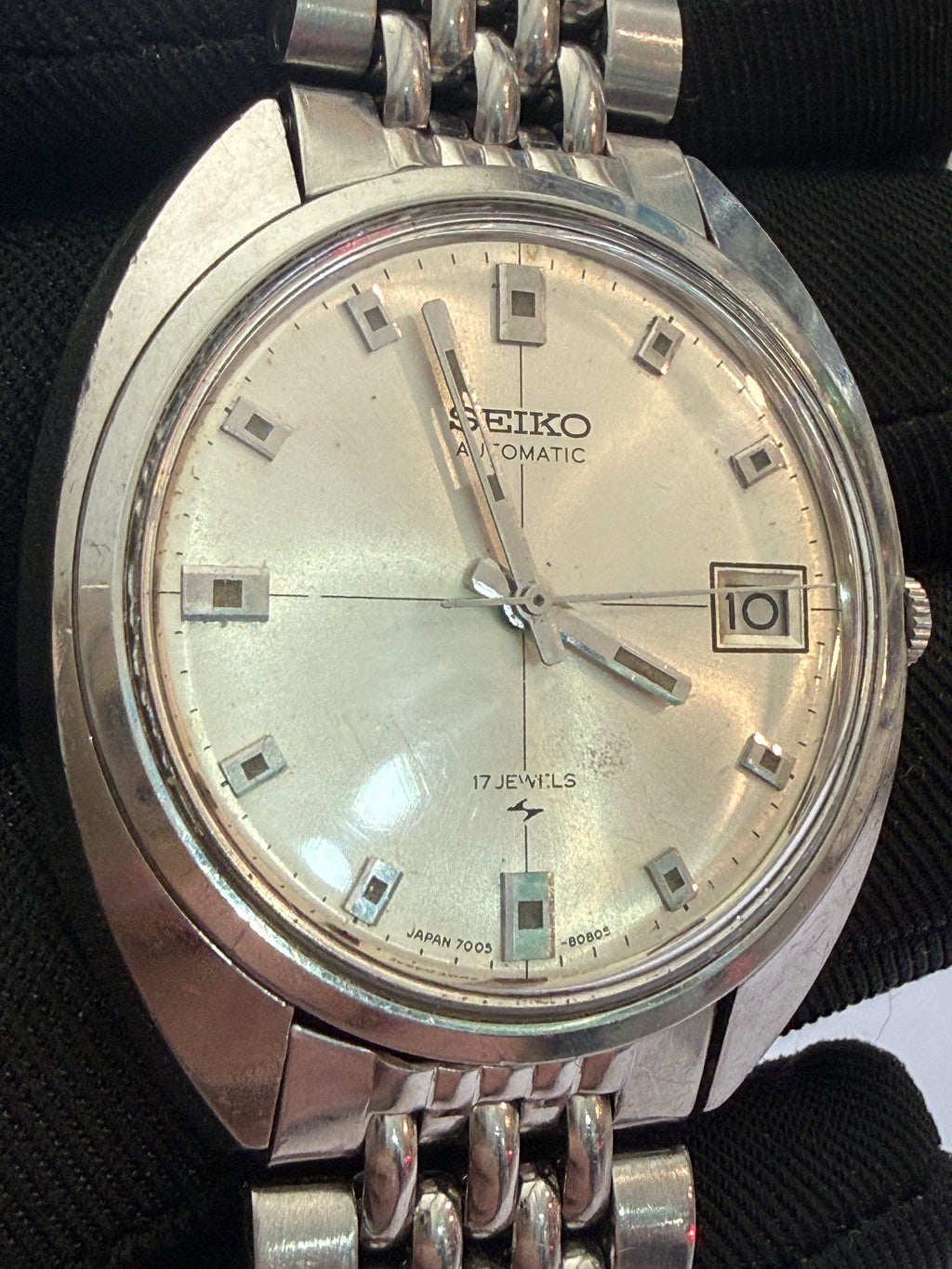Seiko Automatic Ref 7005-8030. 17 Jewels. Yers 1967. Work perfect.