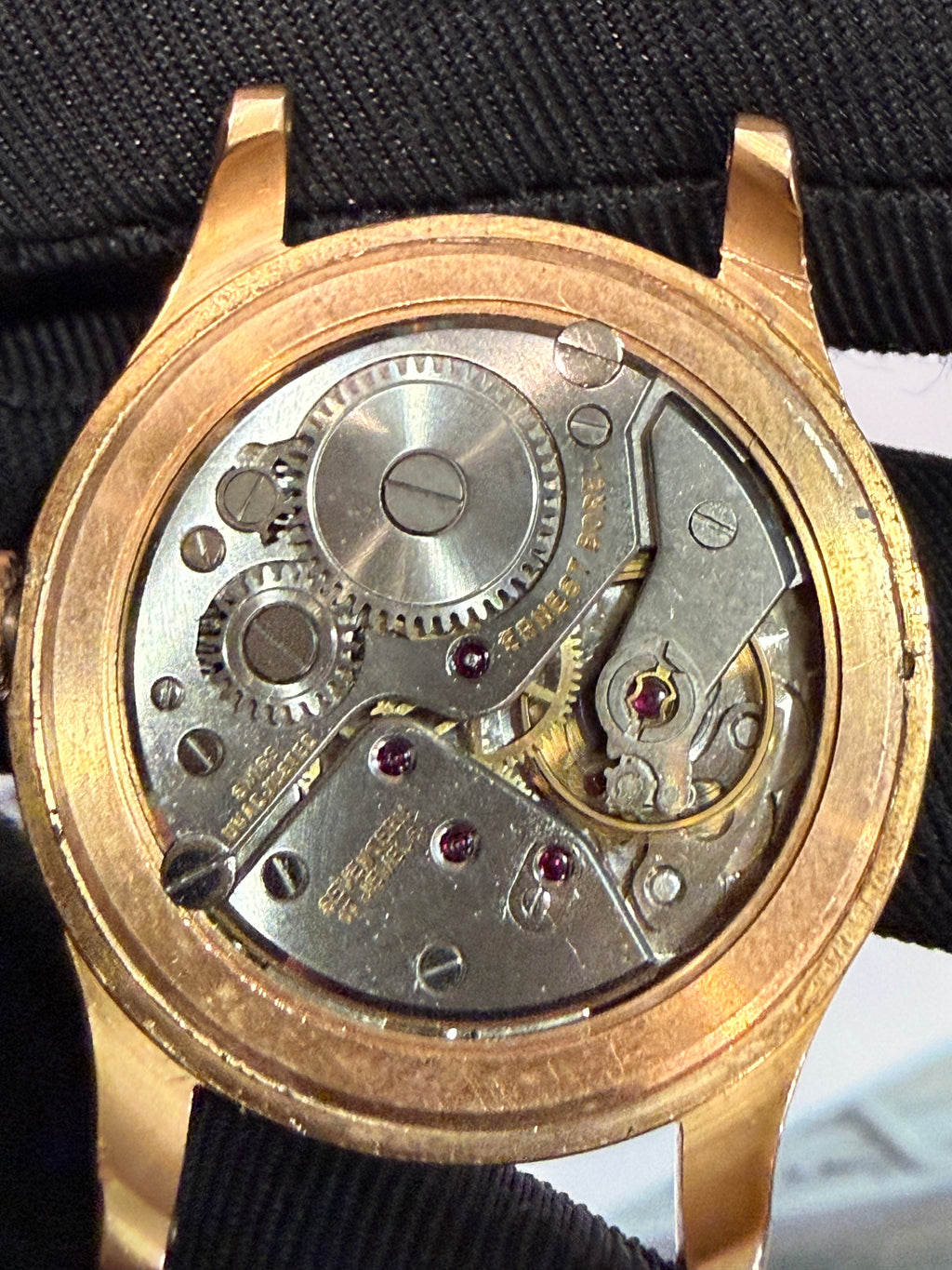 Ernest Boreli for Mens Ref 51380 Manual Cal Ernest Boreli • case 33mm