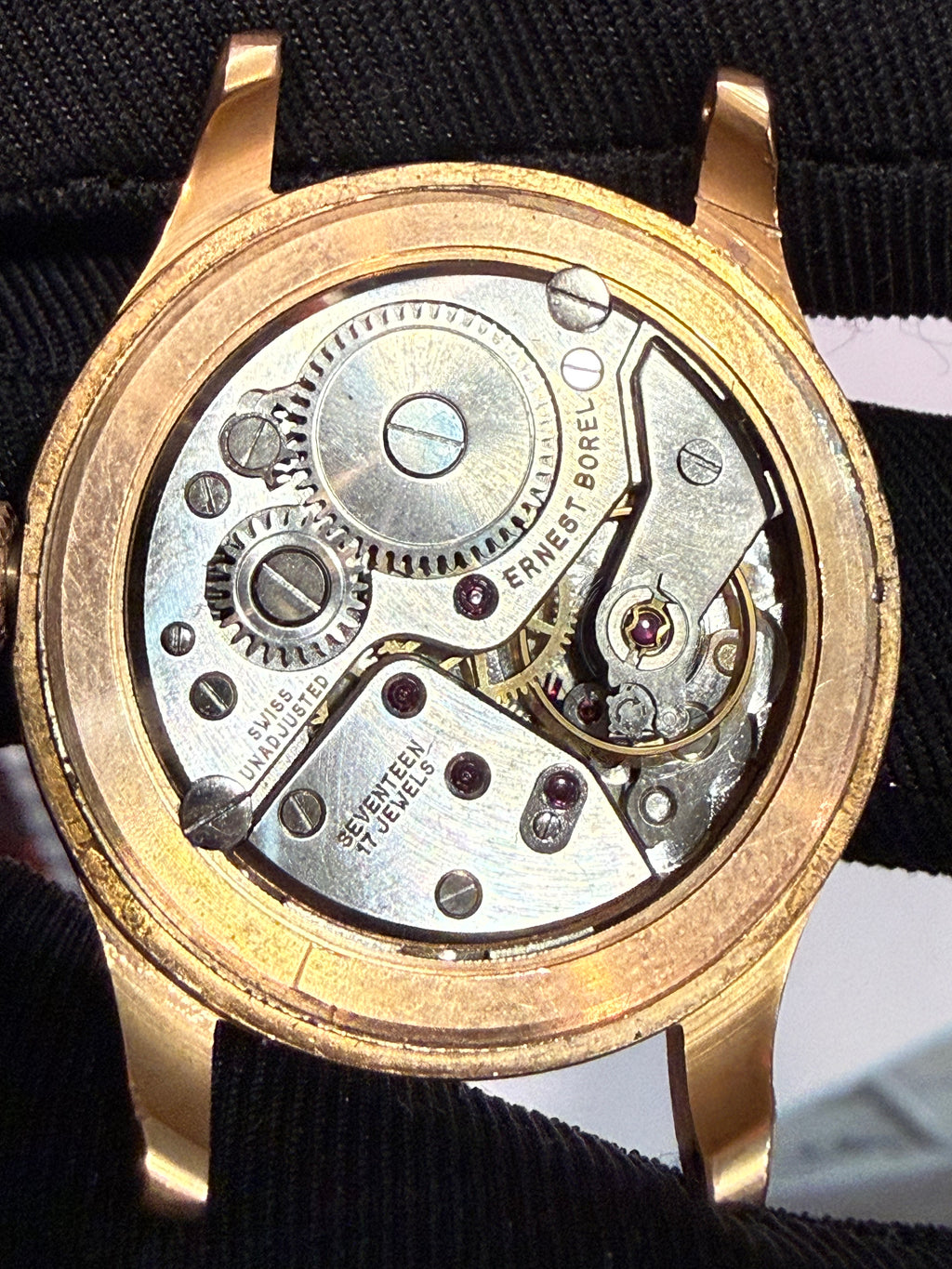 Ernest Boreli for Mens Ref 51380 Manual Cal Ernest Boreli • case 33mm