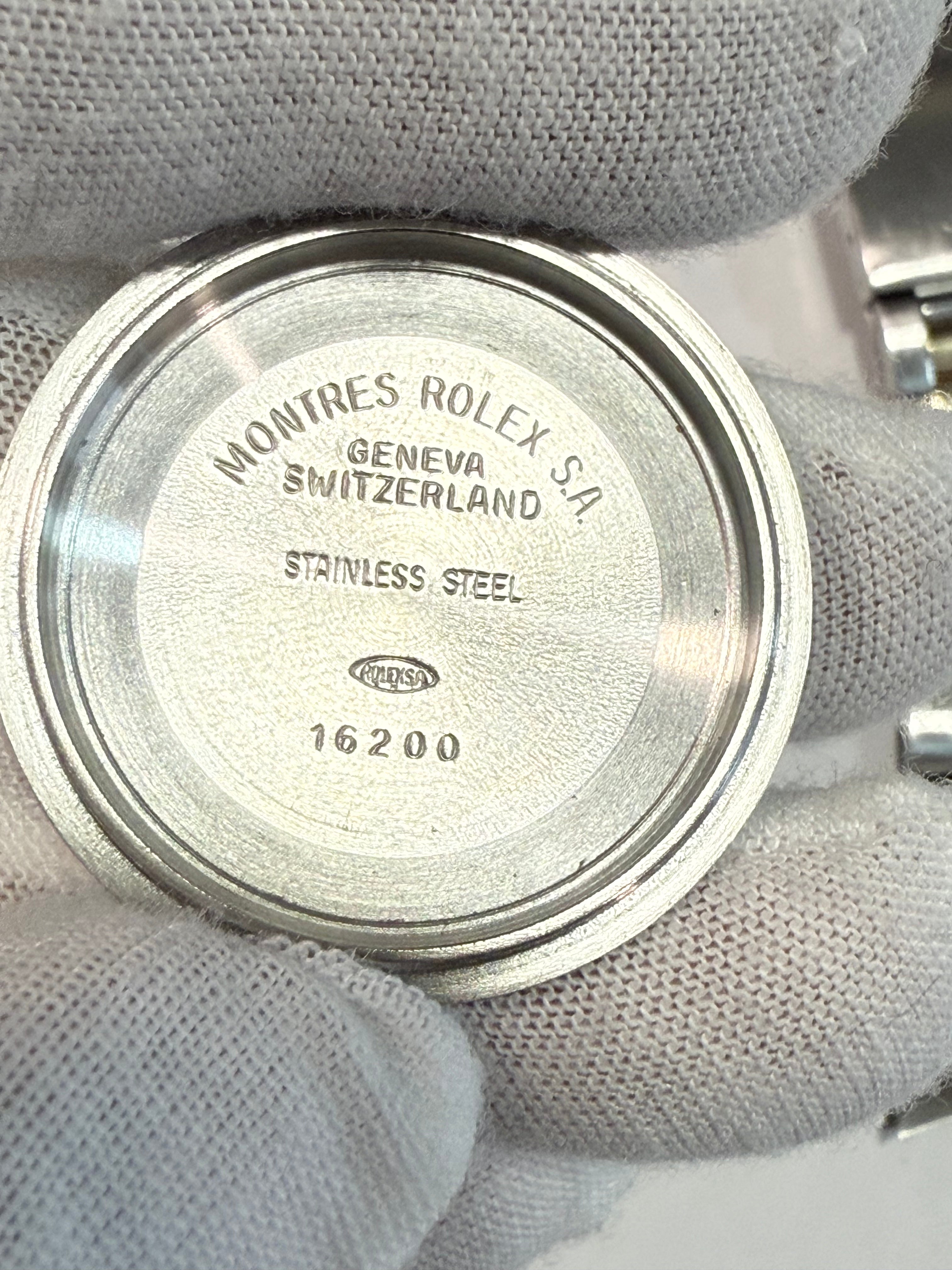 Rolex Datejust Ref. 16233 – Gold/Stainless Steel (1992) Case serial X
Excellent condition, fully functional and recently serviced.