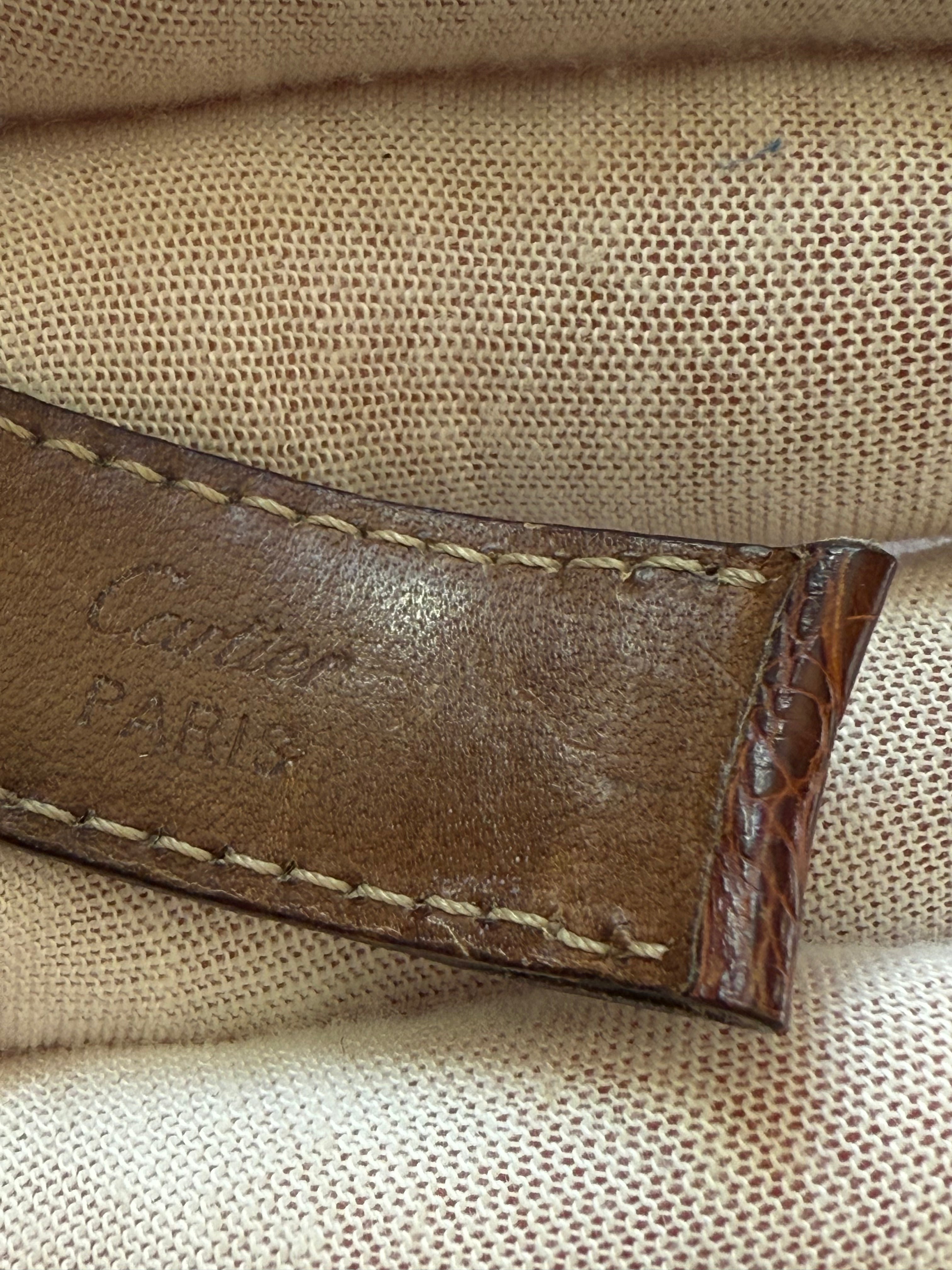 Original Cartier Leather Strap 18mm – Vintage