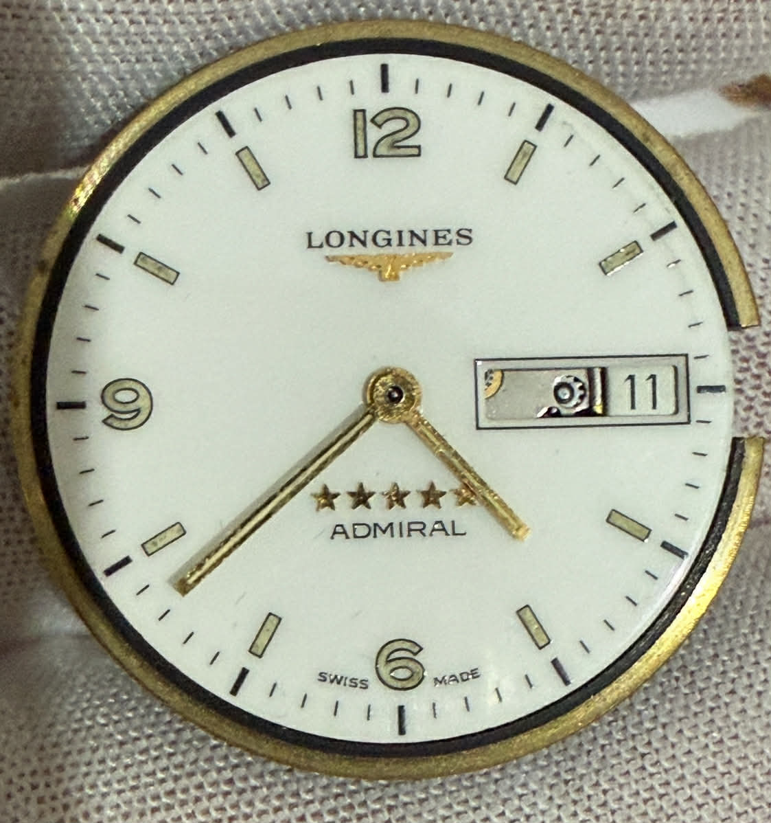 Longines Admiral Movement – Ref. L636.3 Serial Namber 57368077
